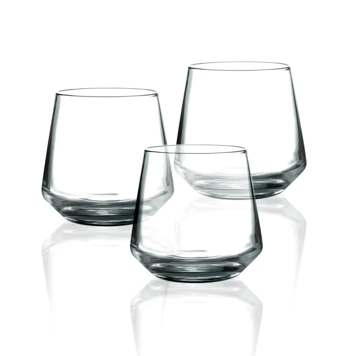Royalford RF12590 glass tumbler set| includes 3PCS 290ML clear glasses & durable lead-free soda lime glass| dishwasher safe, ideal for water, juice & everyday home use| - Image 3
