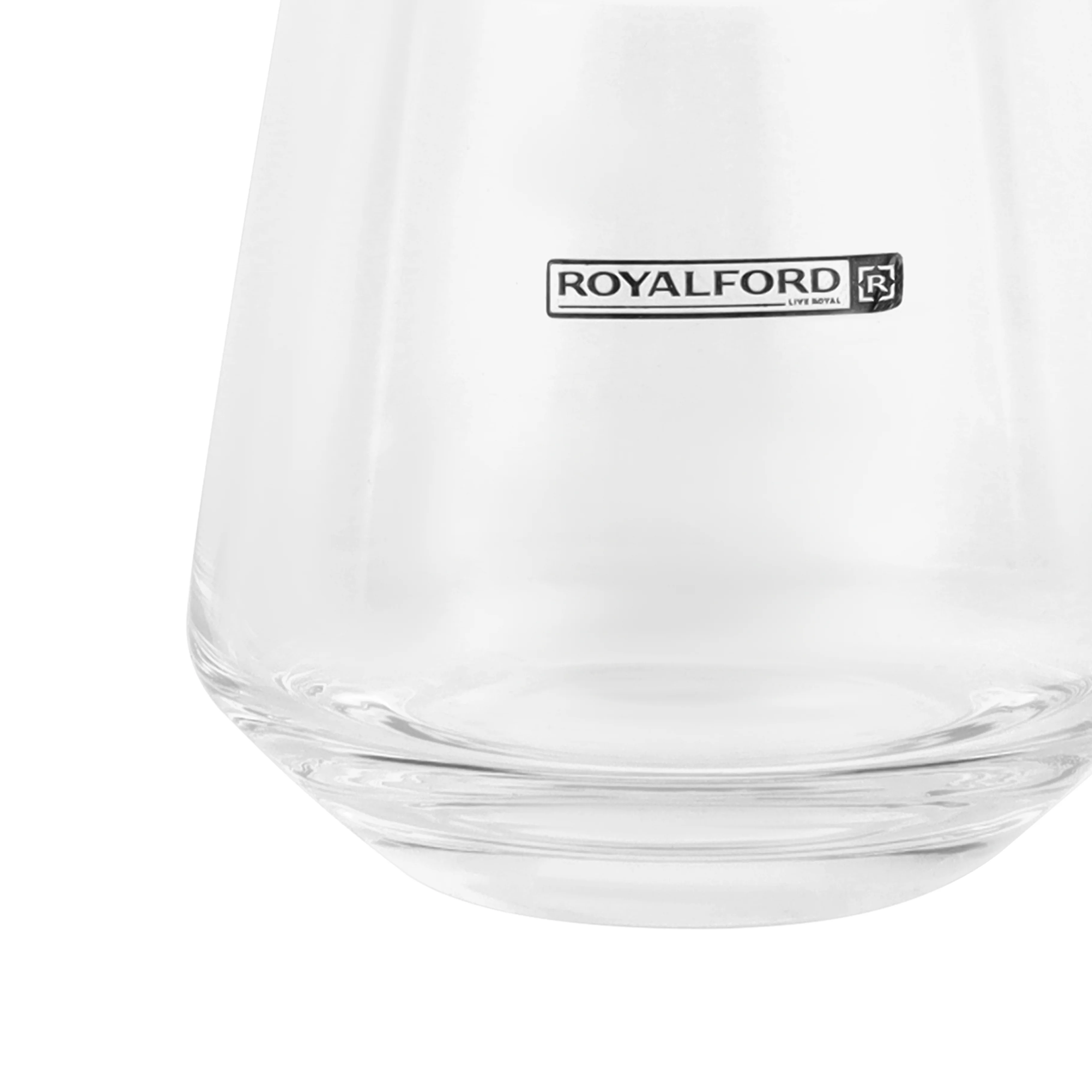 Royalford RF12590 glass tumbler set| includes 3PCS 290ML clear glasses & durable lead-free soda lime glass| dishwasher safe, ideal for water, juice & everyday home use| - Image 4