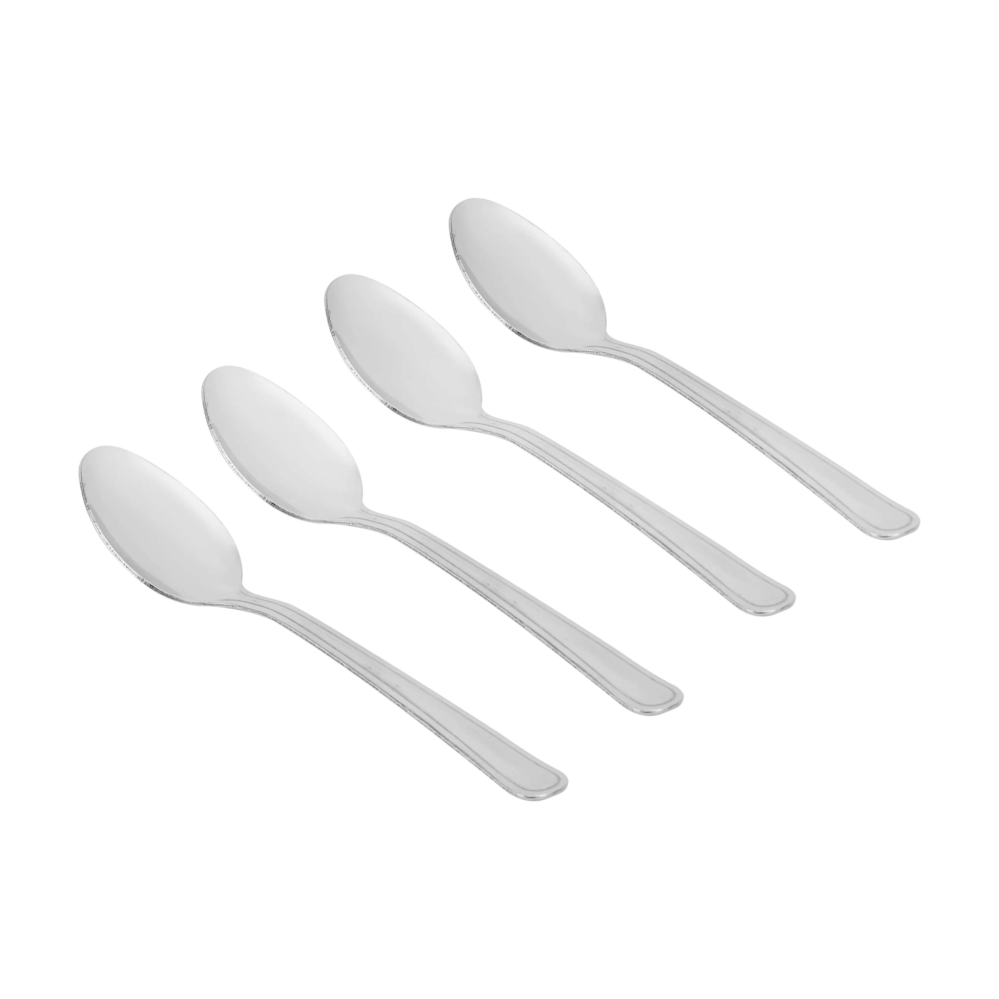Royalford RF12591 Stainless Steel Cutlery Set | 16PCS Premium Flatware Set with Table Spoons, Tea Spoons, Forks and Knives | Dishwasher Safe & Rust Resistant Tableware - Image 2
