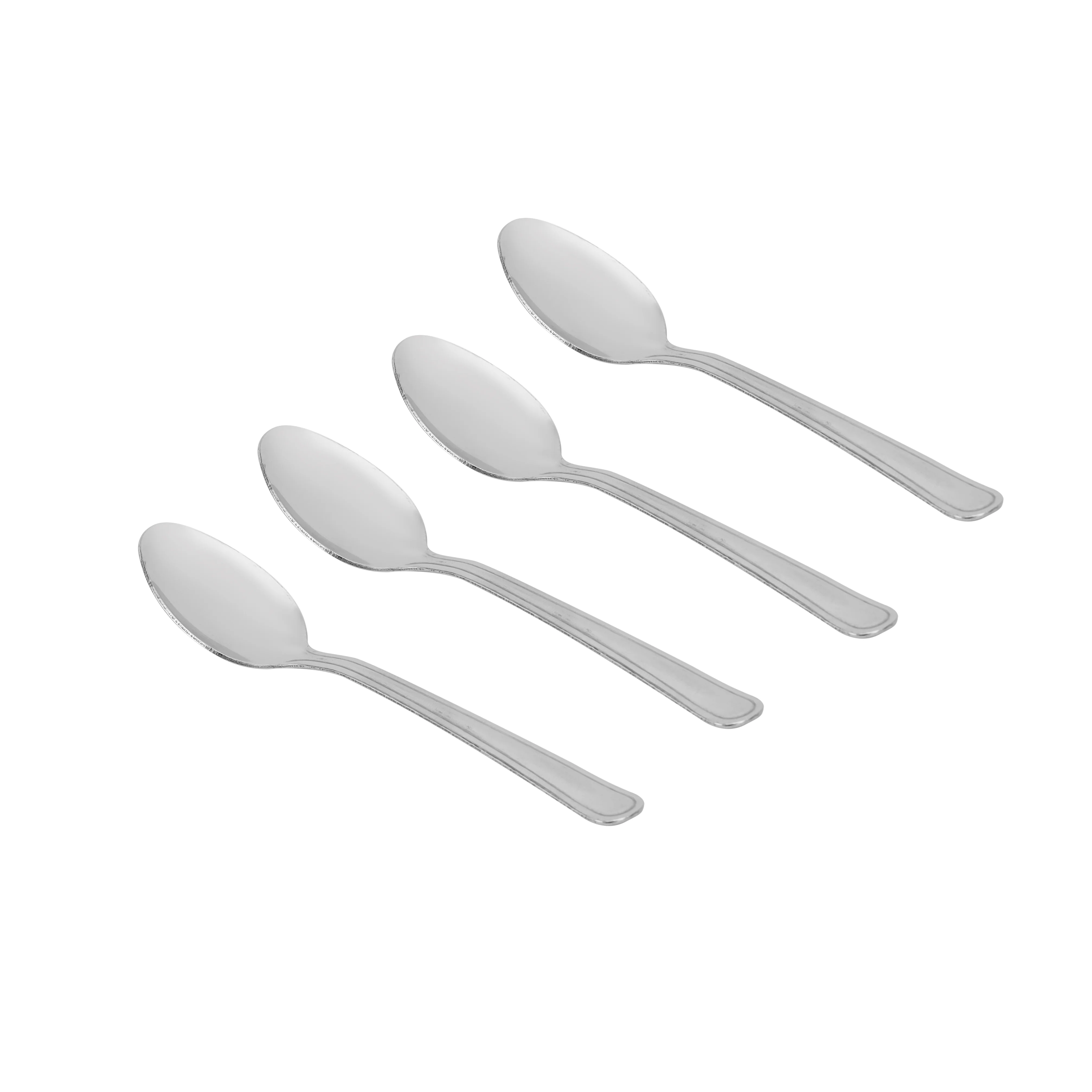Royalford RF12591 Stainless Steel Cutlery Set | 16PCS Premium Flatware Set with Table Spoons, Tea Spoons, Forks and Knives | Dishwasher Safe & Rust Resistant Tableware - Image 3