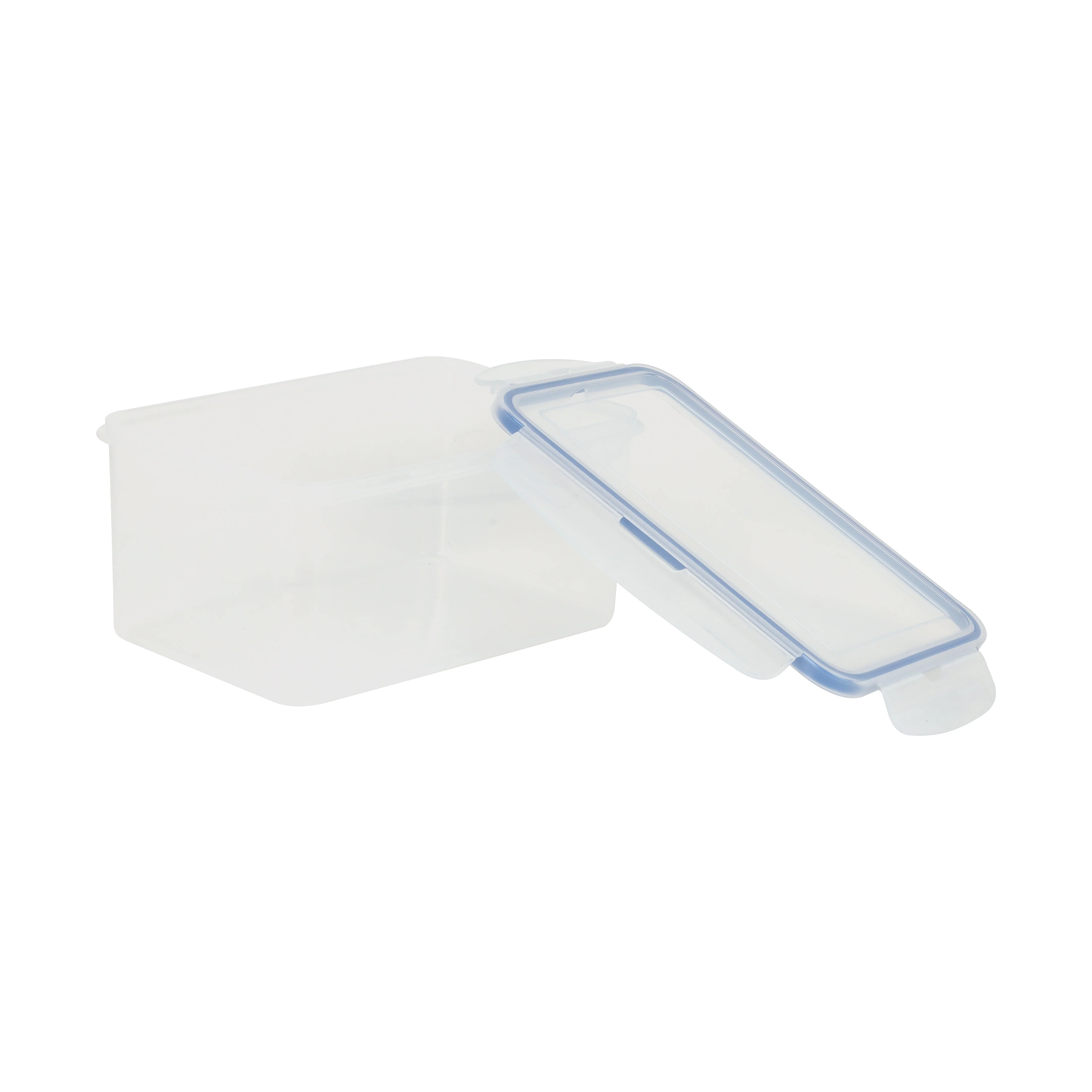 Royalford RF12630 4PCS Square Food Storage Container Set | BPA-Free PP Plastic Leak-Proof Lids | Freezer Safe Stackable Kitchen Storage Boxes for Fresh Food & Meal Prep - Image 2
