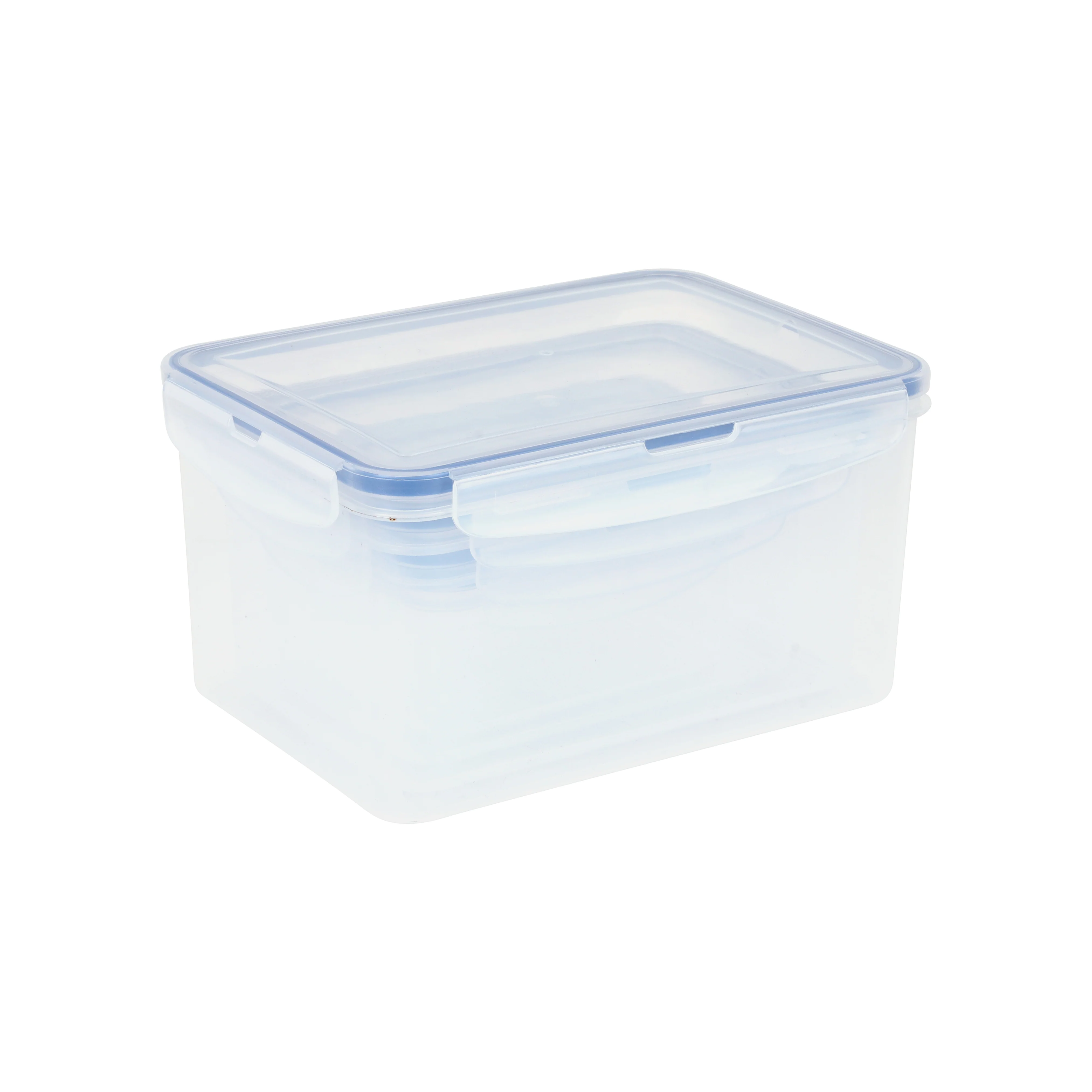 Royalford RF12630 4PCS Square Food Storage Container Set | BPA-Free PP Plastic Leak-Proof Lids | Freezer Safe Stackable Kitchen Storage Boxes for Fresh Food & Meal Prep - Image 5