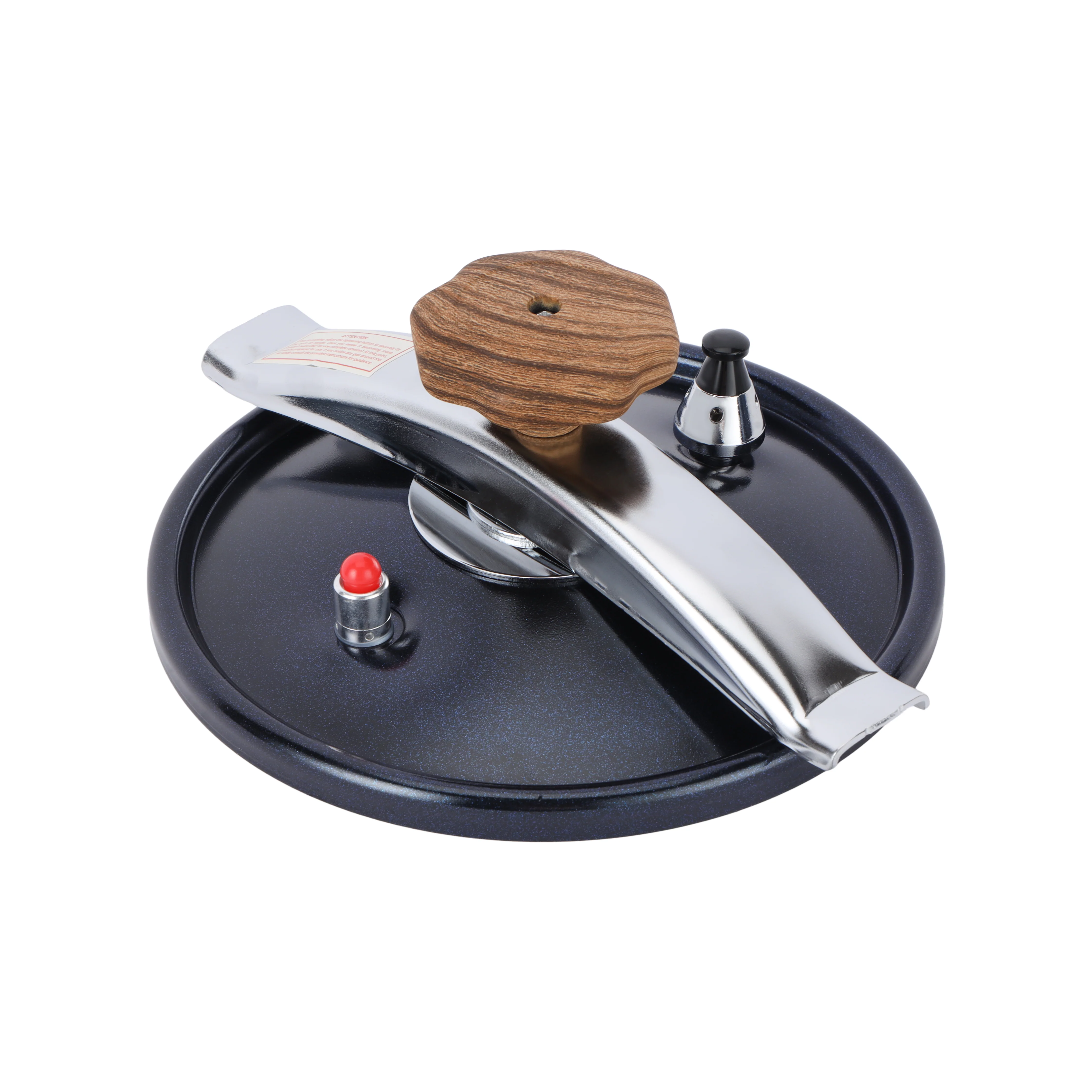 Royalford RF12663 Blueberry 7L Induction Base Pressure Cooker | Ceramic Non-Stick Interior | Extra Thick Three-Ply Base and 5 Years Warranty | Perfect for Family Cooking - Image 5