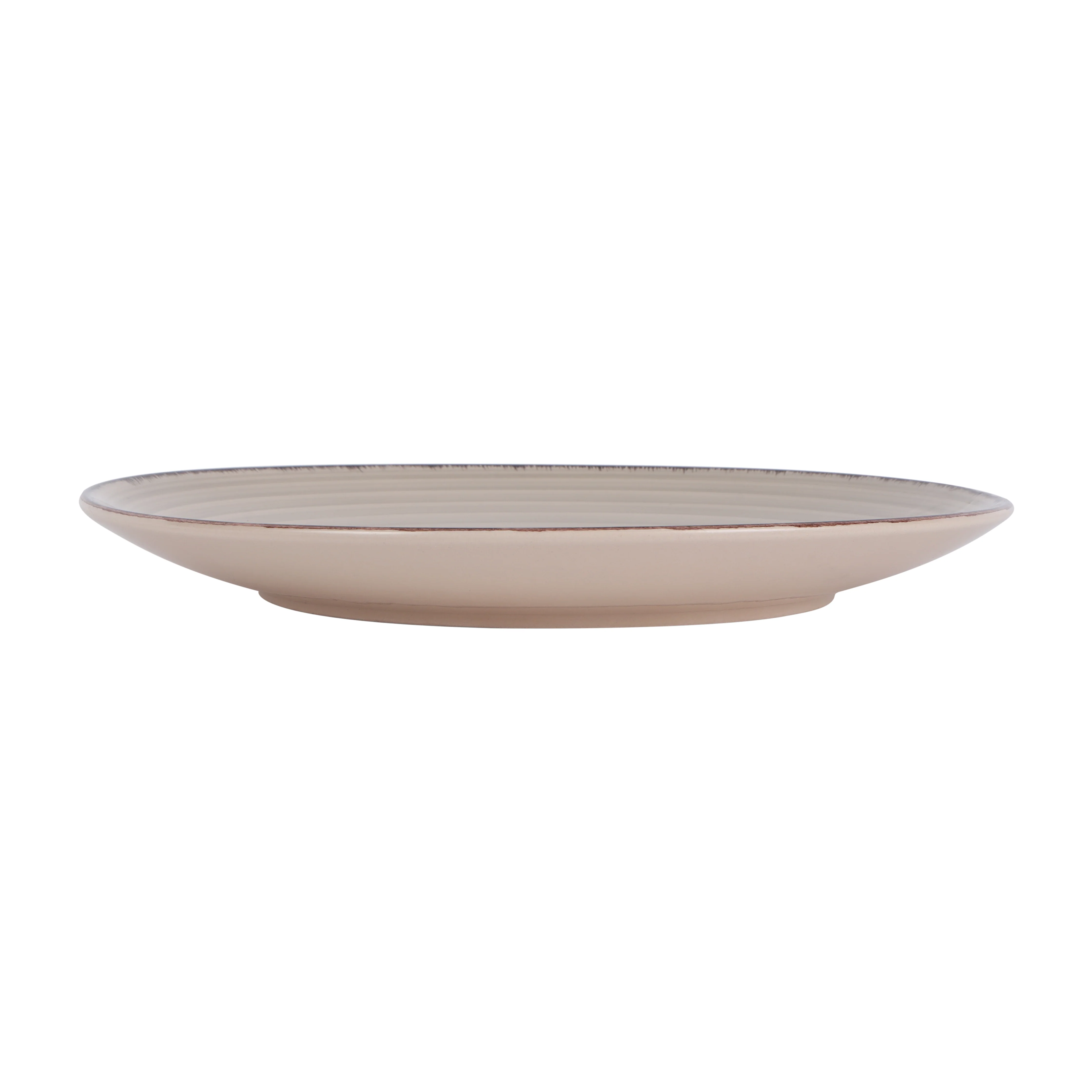 Royalford RF12667 Stoneware Dinner Plate| durable elegant serving plate with spiral design| dishwasher, microwave & freezer safe, for daily dining & serving use| - Image 4