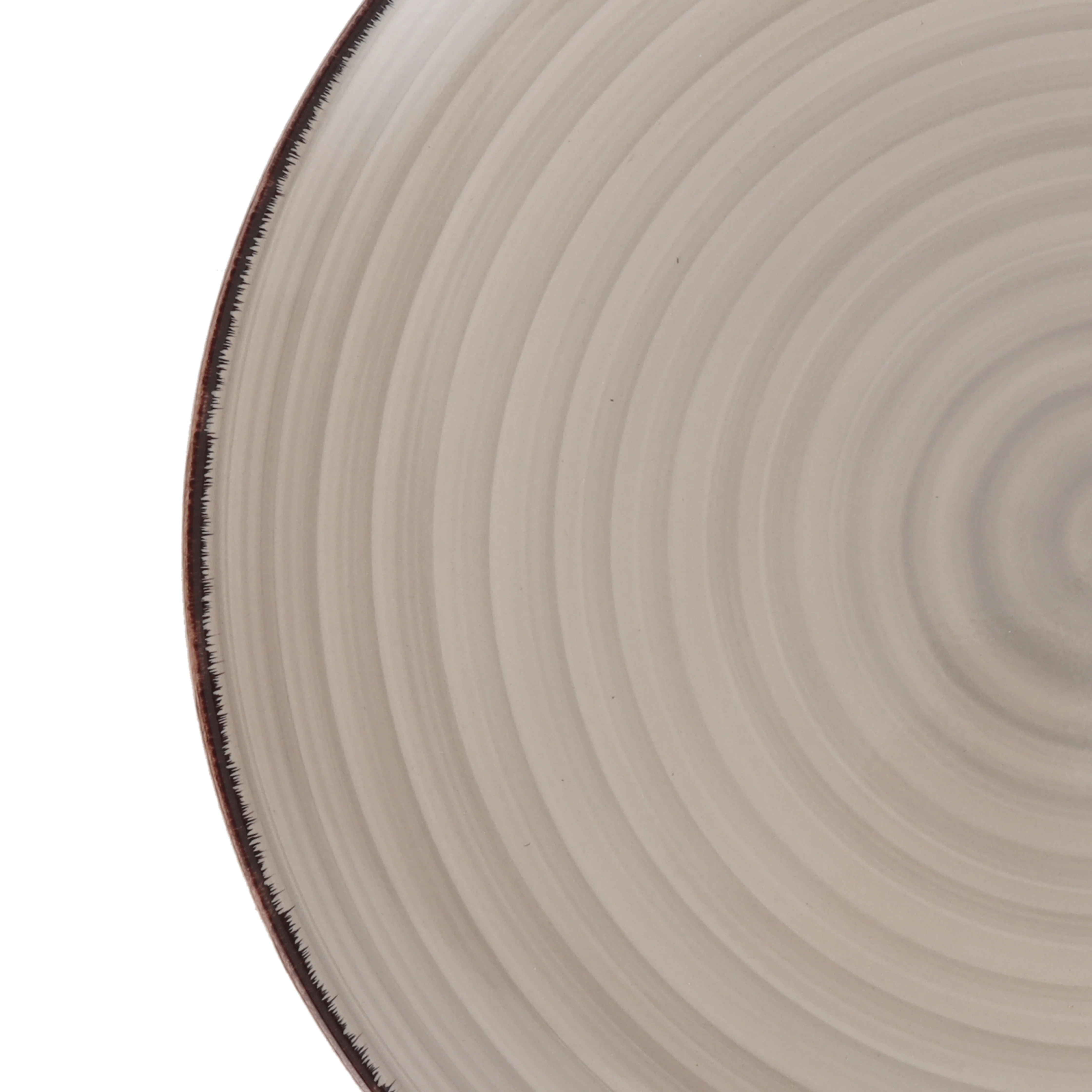 Royalford RF12667 Stoneware Dinner Plate| durable elegant serving plate with spiral design| dishwasher, microwave & freezer safe, for daily dining & serving use| - Image 5