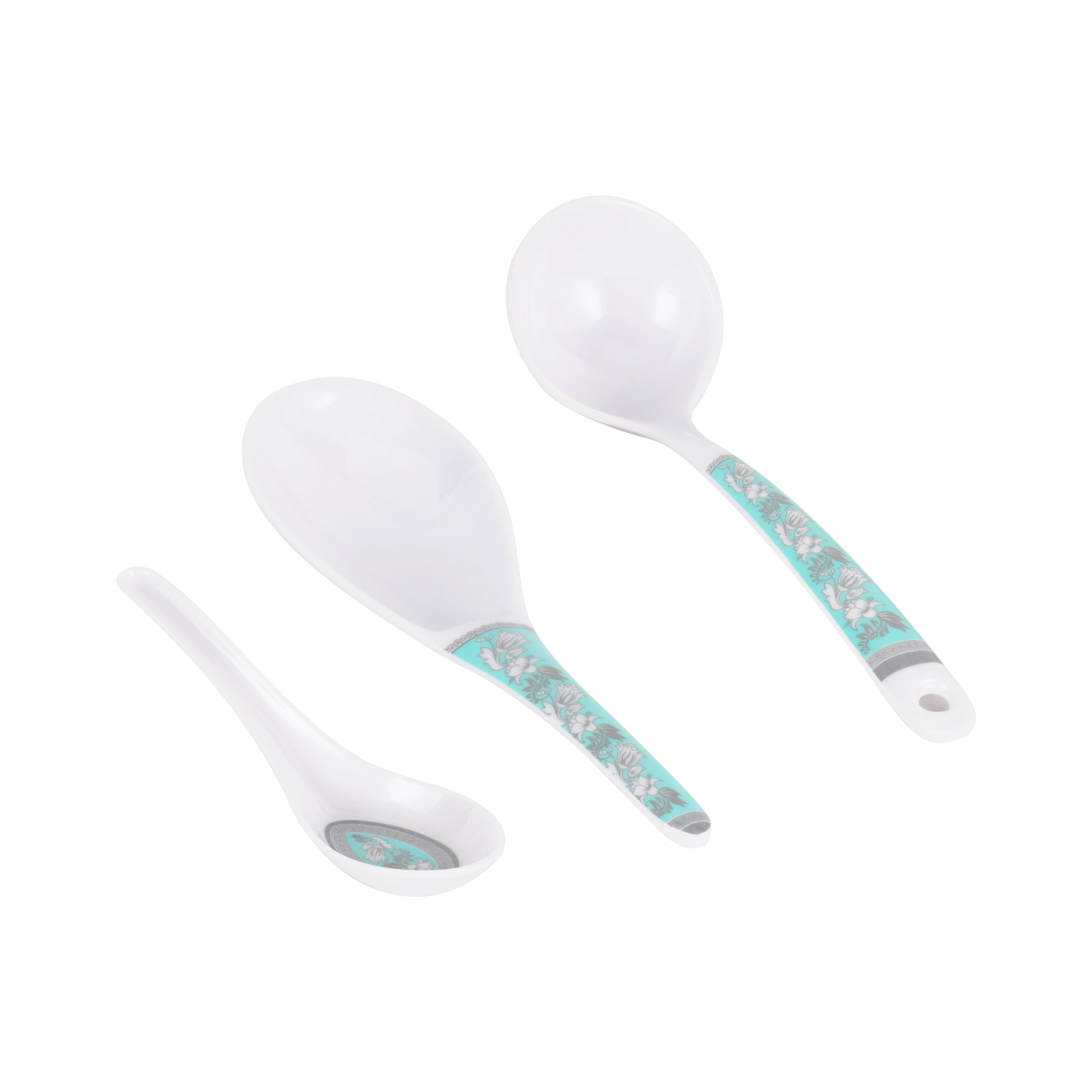 Royalford RF12676 Melamine Dinner Set 70 Pcs | Durable & Elegant Premium Melamine Tableware with Plates, Bowls & Serving Spoons for Home, Restaurant & Special Occasions - Image 5