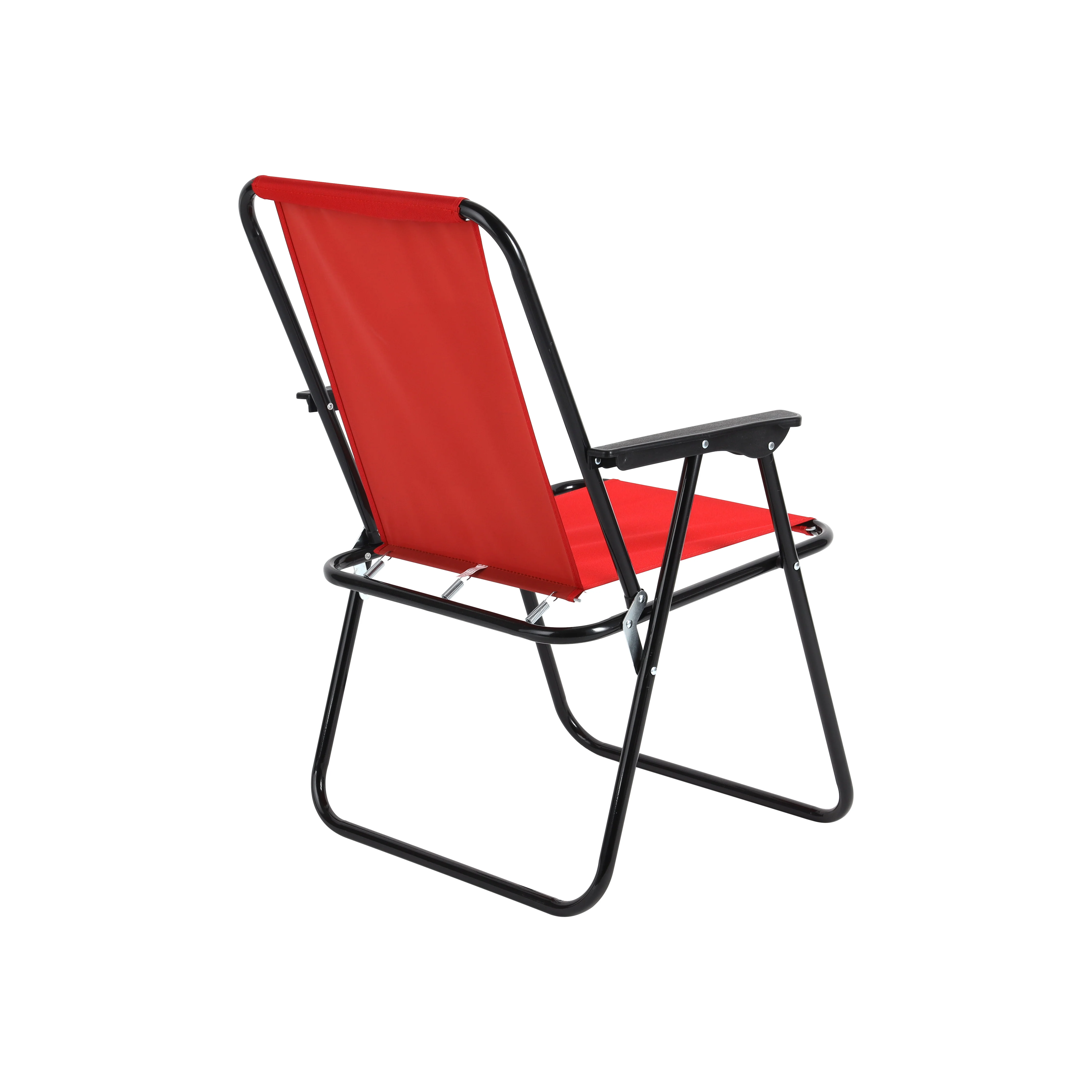 Royalford RF12688 Foldable Camping Chair | Strong Metal Frame | Waterproof and Stain-Resistant Fabric | Portable Outdoor Garden, Beach & Fishing Chair with Armrests - Image 3