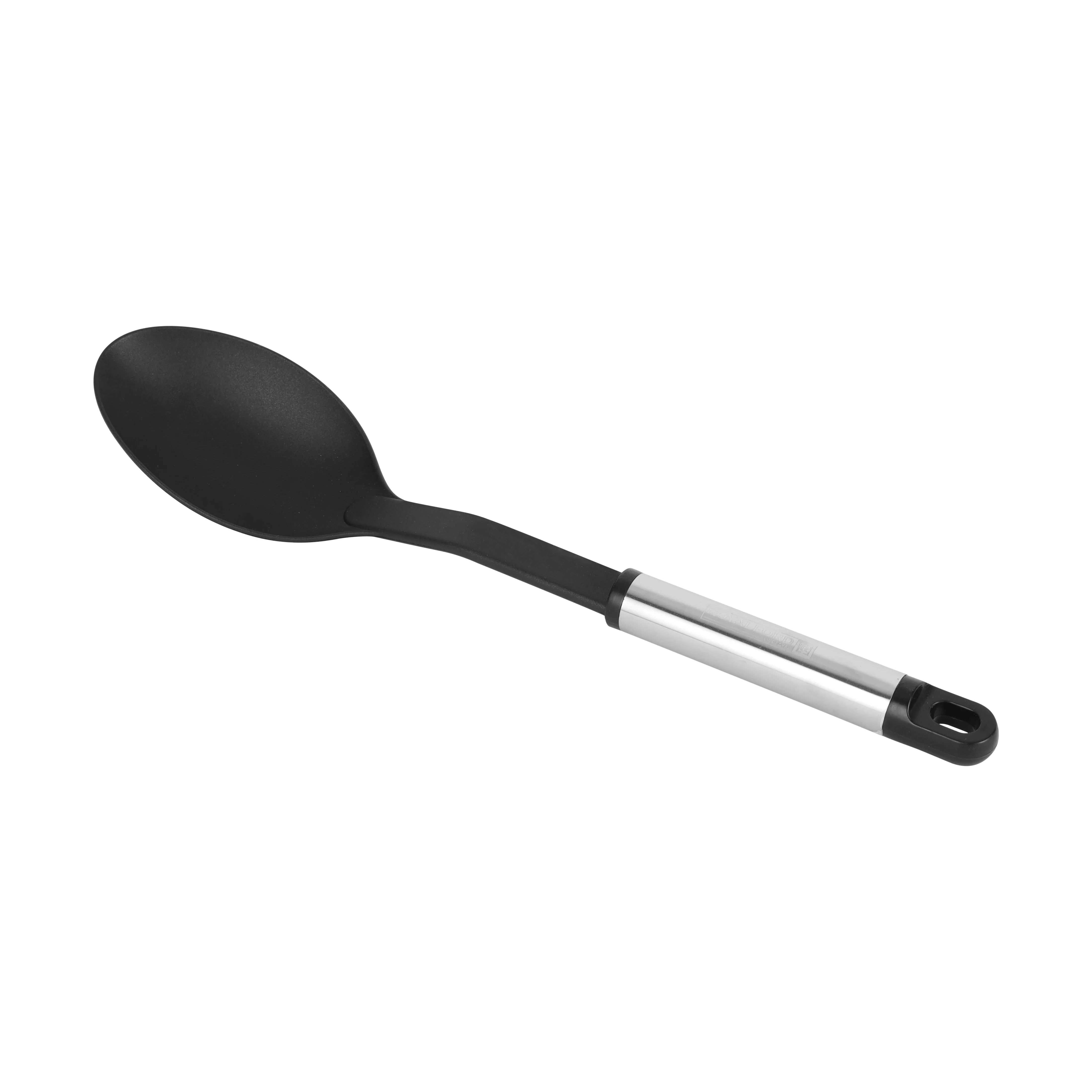 RoyalFord RF12691 4 Piece Nylon Kitchen Tools Set | Stainless Steel Handle | BPA Free | Heat Resistant Cooking Utensils Turner, Skimmer, Spoon &  Spatula Set | Durable - Image 4