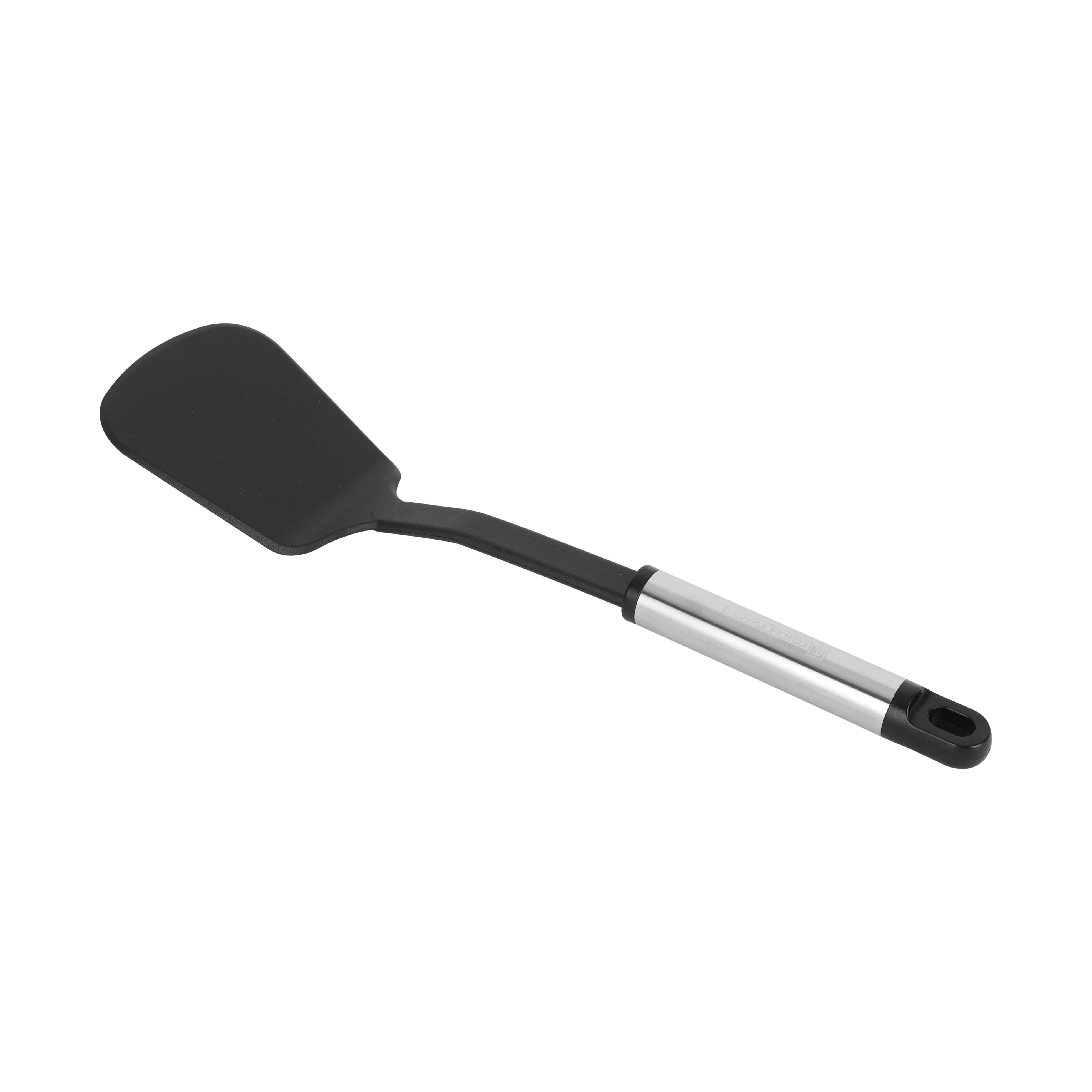 RoyalFord RF12691 4 Piece Nylon Kitchen Tools Set | Stainless Steel Handle | BPA Free | Heat Resistant Cooking Utensils Turner, Skimmer, Spoon &  Spatula Set | Durable - Image 5