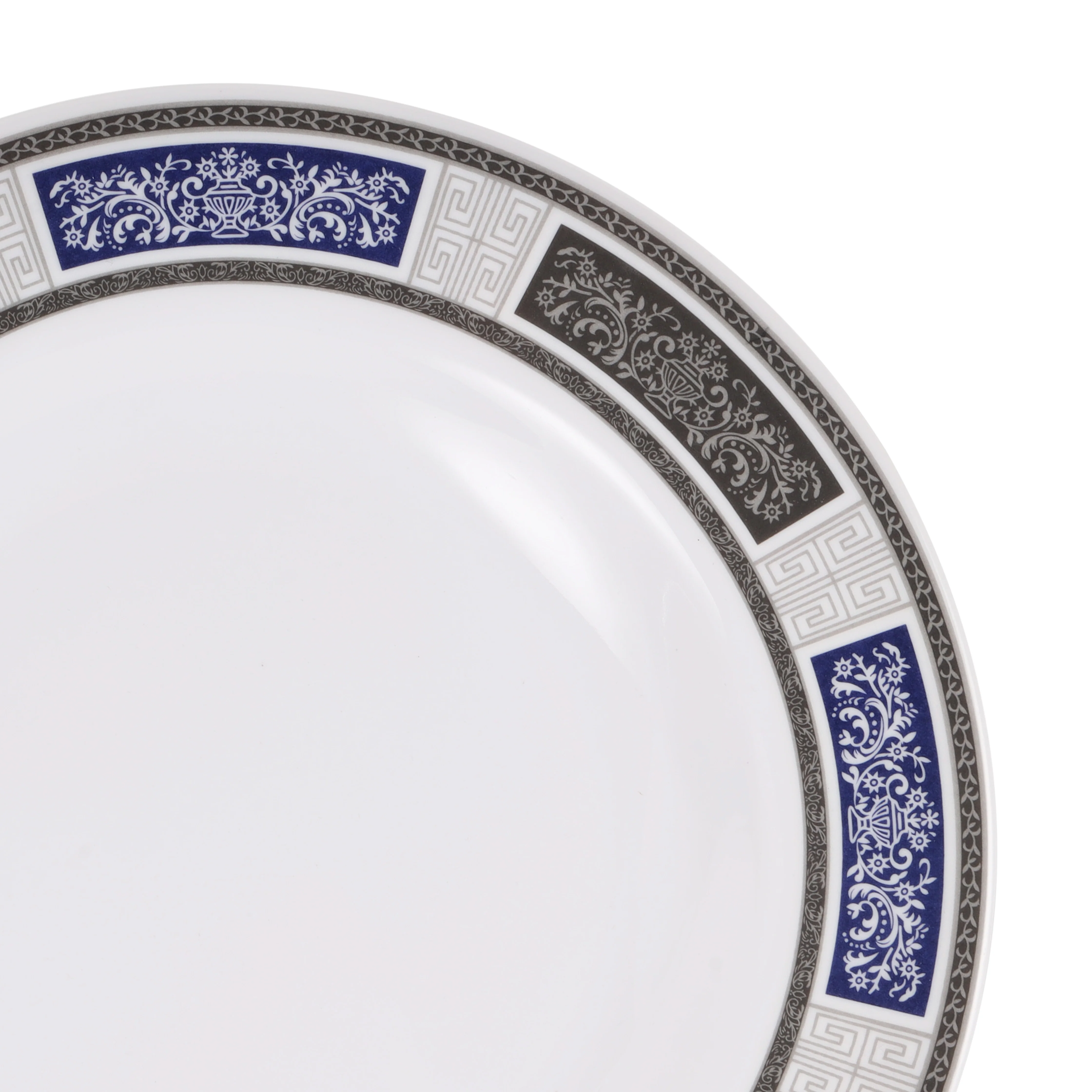 Royalford RF12706 10" melamine deep dinner plate| lightweight & chip-resistant with durable build| dishwasher & freezer safe, ideal for serving meals with style| - Image 5