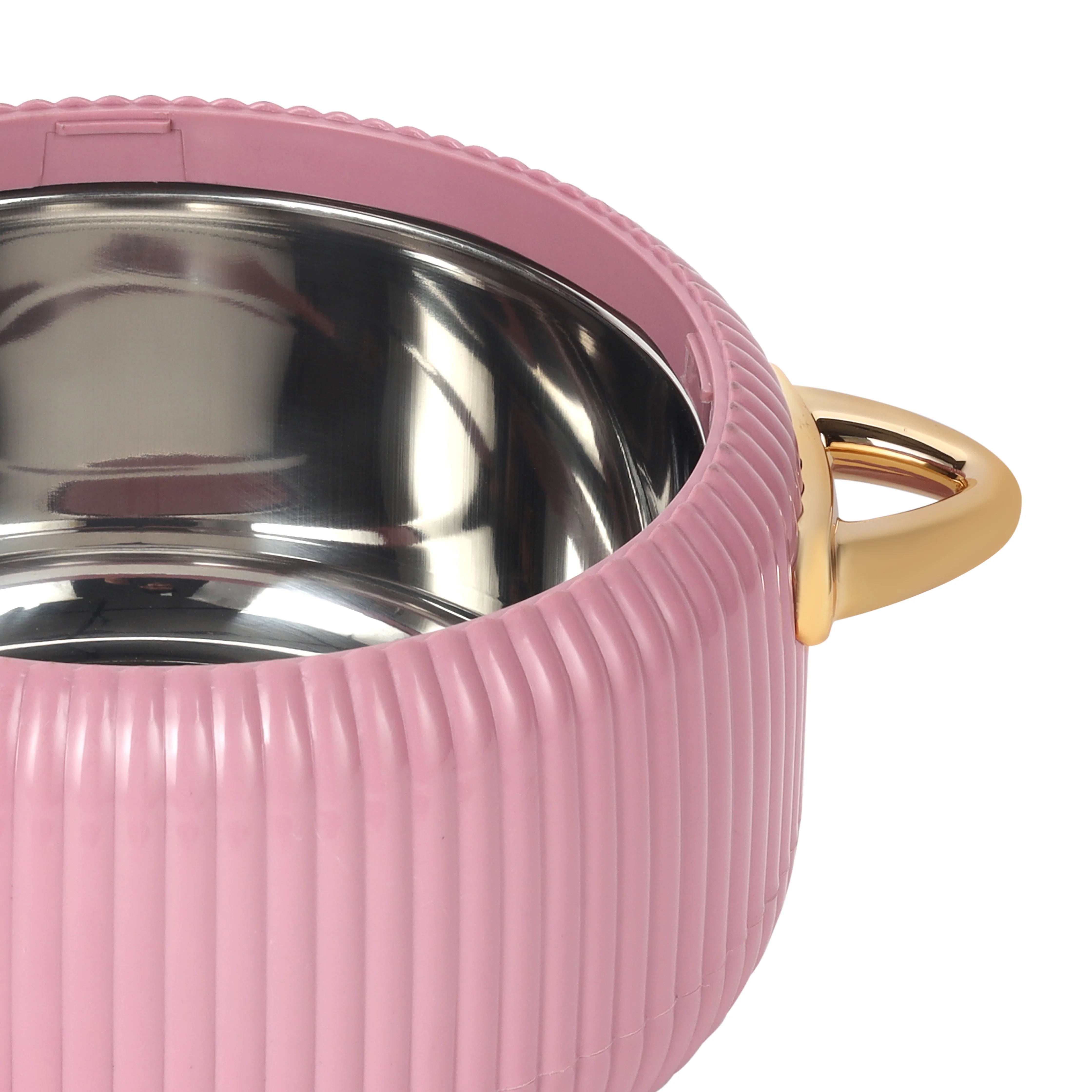 Royalford RF12712 Pearl Insulated Hot Pot 3PC Set |stainless steel inner casing| durable PP outer body and PU insulation to keep food hot| fresh and flavorful for longer. - Image 4