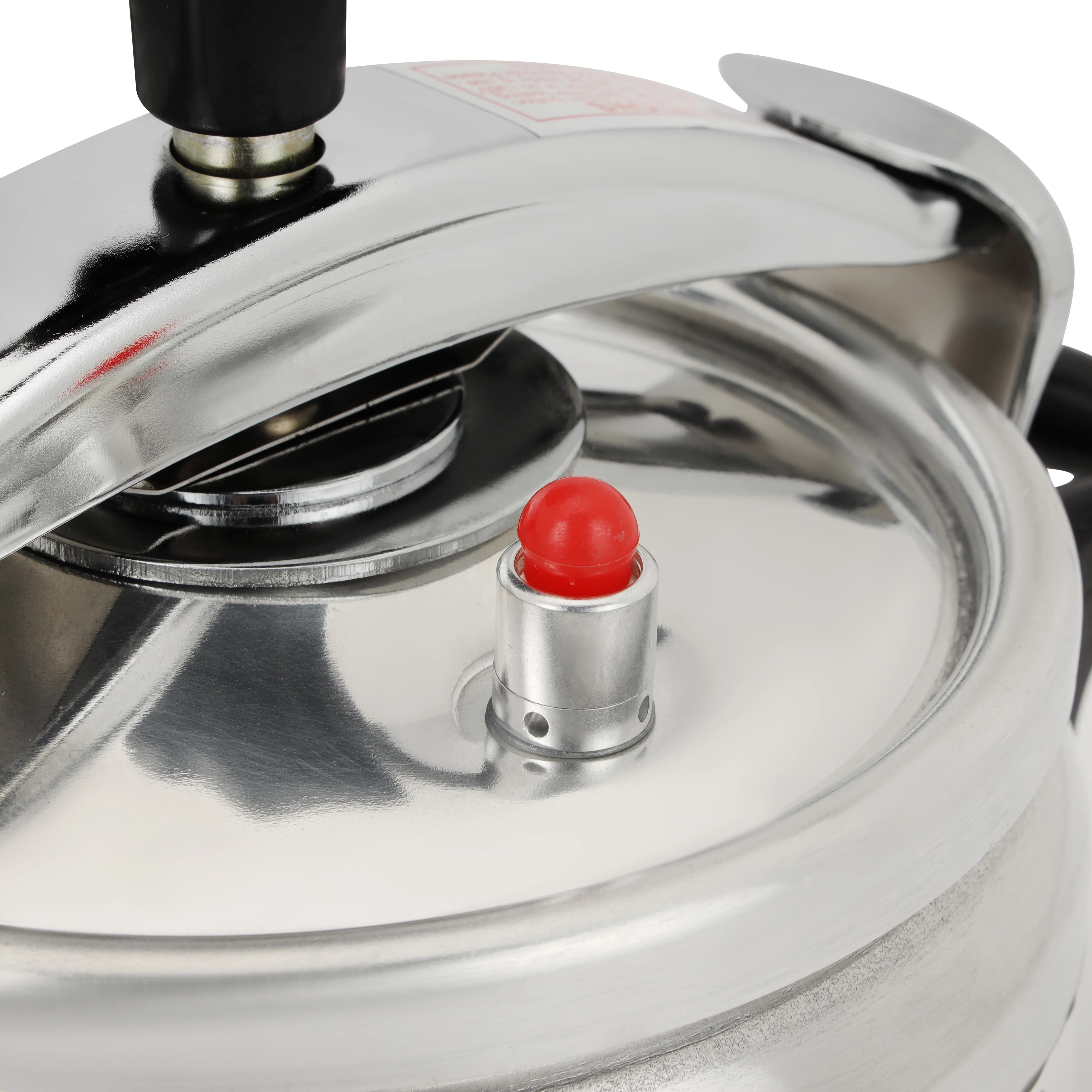 Royalford RF12714 3L aluminium pressure cooker with multi-safety device| pressure indicator, strong welded base, food-grade sealing ring and even heat cooking performance - Image 5