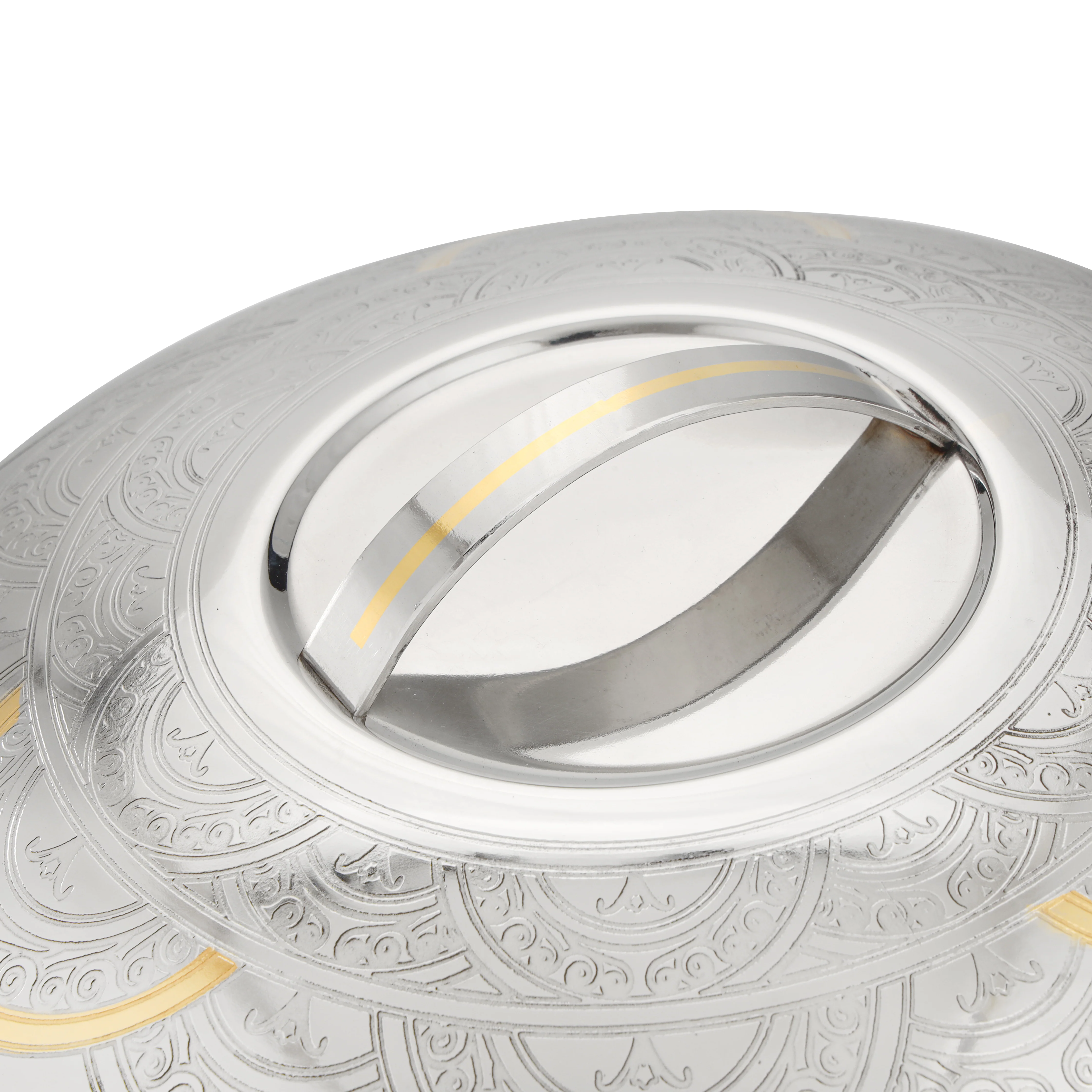 Royalford RF12717 Tuffah Stainless Steel Hot Pot 5000 ml | Double Wall Vacuum Insulated Hot Food Server with Firm Twist Lock Lid | Perfect for Serving Meals Hot & Fresh - Image 5