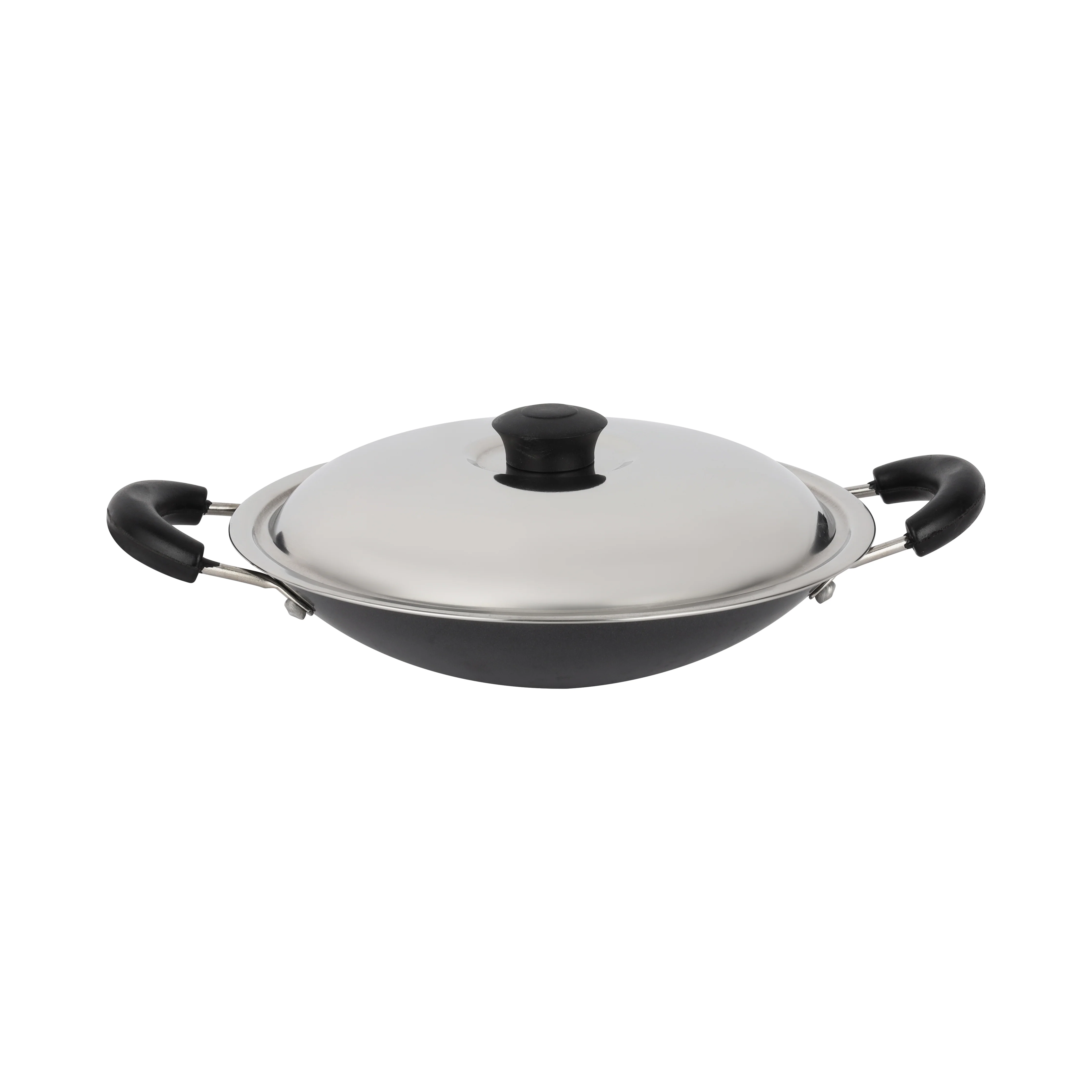 Royalford RF12721 4-in-1 Aluminium Cookware Set | including a 5L pressure cooker | non-stick tawa, appachatti, nylon spoon, durable design for everyday kitchens. - Image 3
