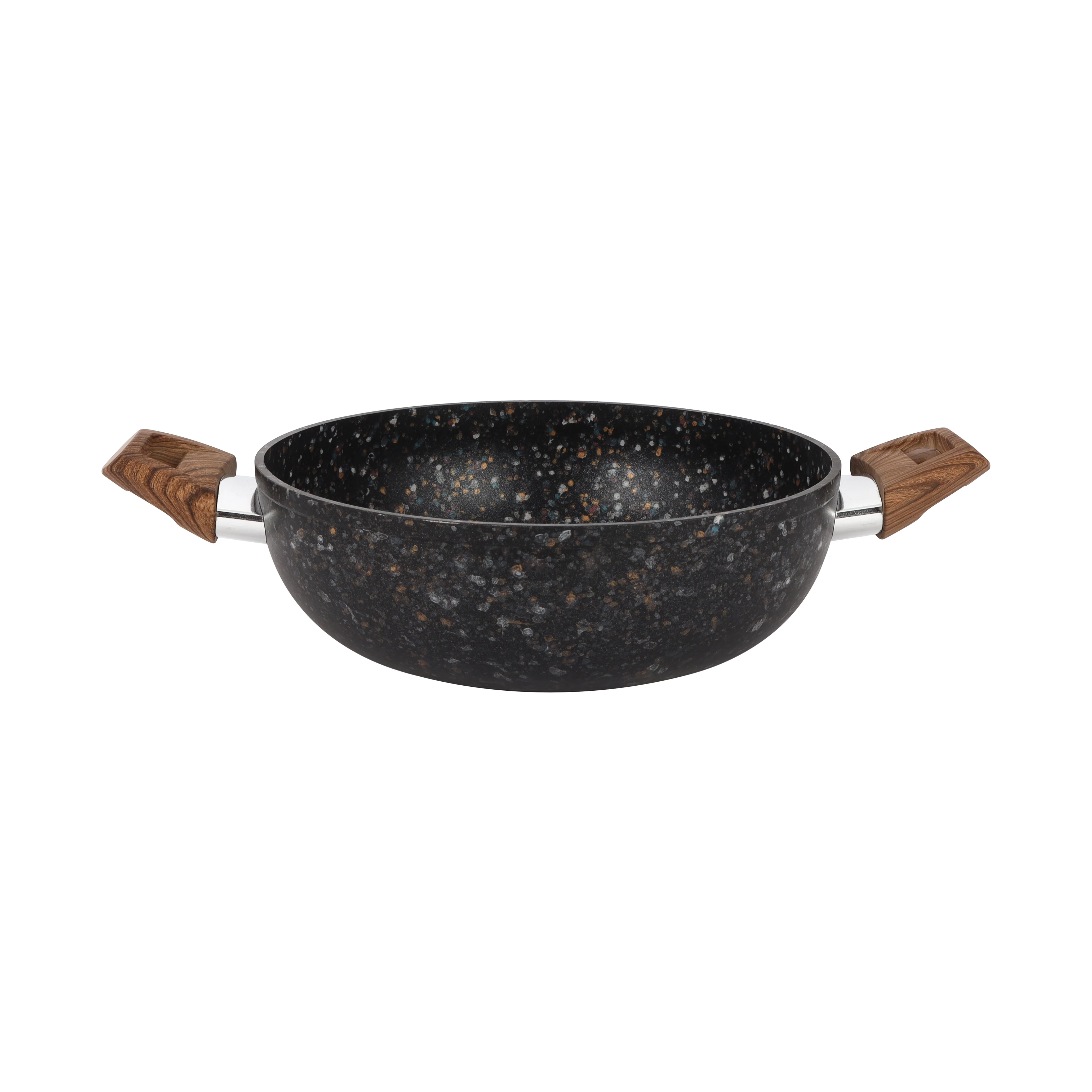 Royalford RF12754 Multistone Forged Aluminium 9-Piece Cookware Set | Granite Non-Stick Coating | Induction Compatible Pots & Pans with Glass Lids and Soft Touch Handles - Image 4
