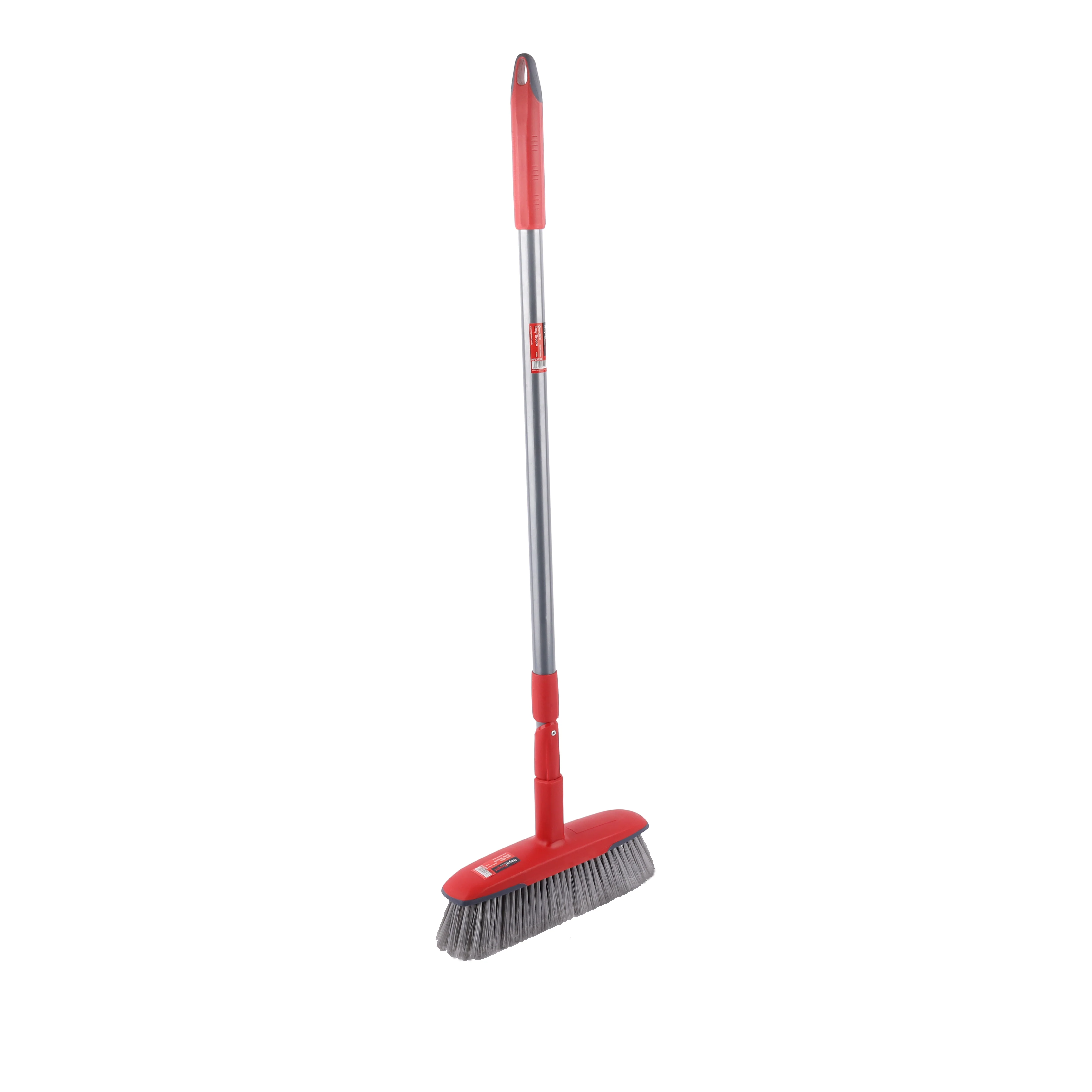 Royalford RF12756 Easy Broom with Iron Handle 31cm | One-Click Series Floor Broom | 143cm Long Handle | Heavy Duty Cleaning Brush | Perfect for Home & Commercial Use - Image 2