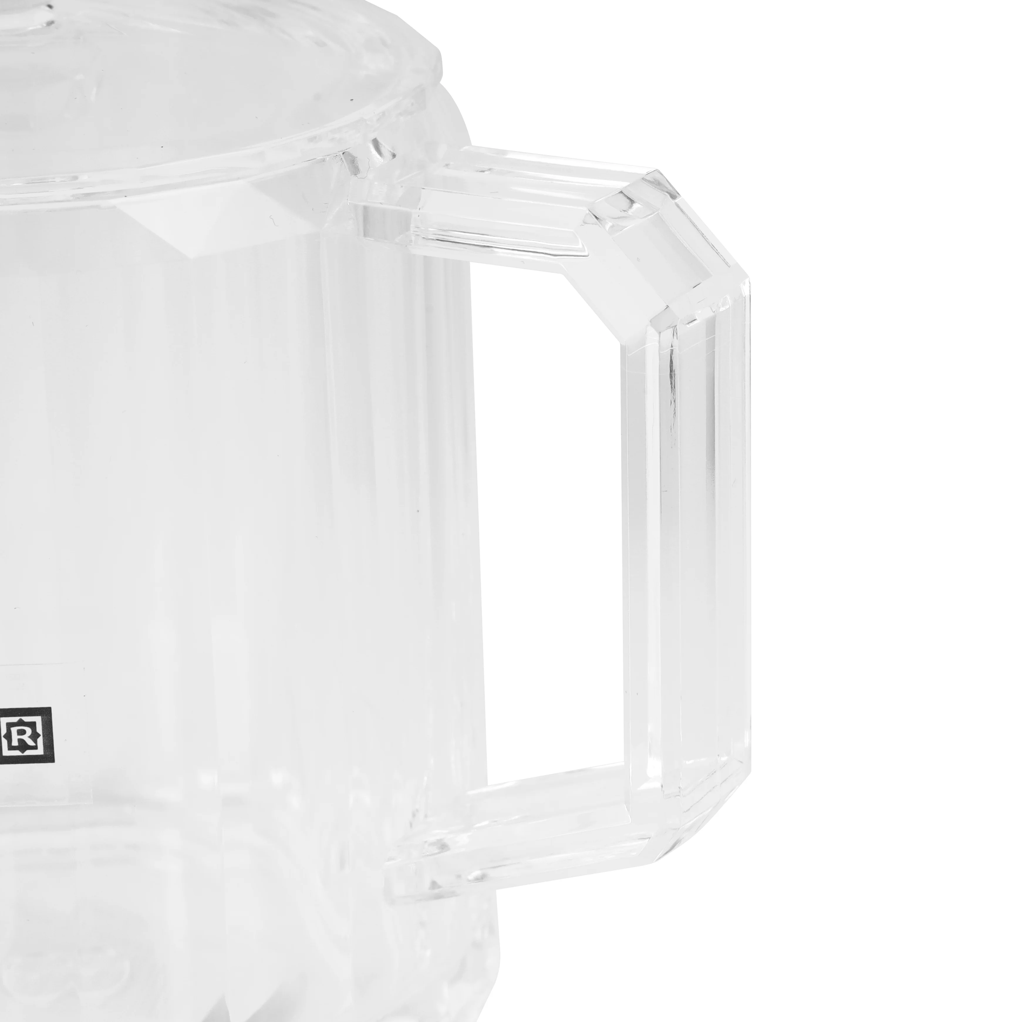 Royalford RF12763 200ML acrylic creamer pot with lid| clear, durable with odor-free| lead-free jug ideal for milk, cream, sauces, coffee and tea serving at home| - Image 5