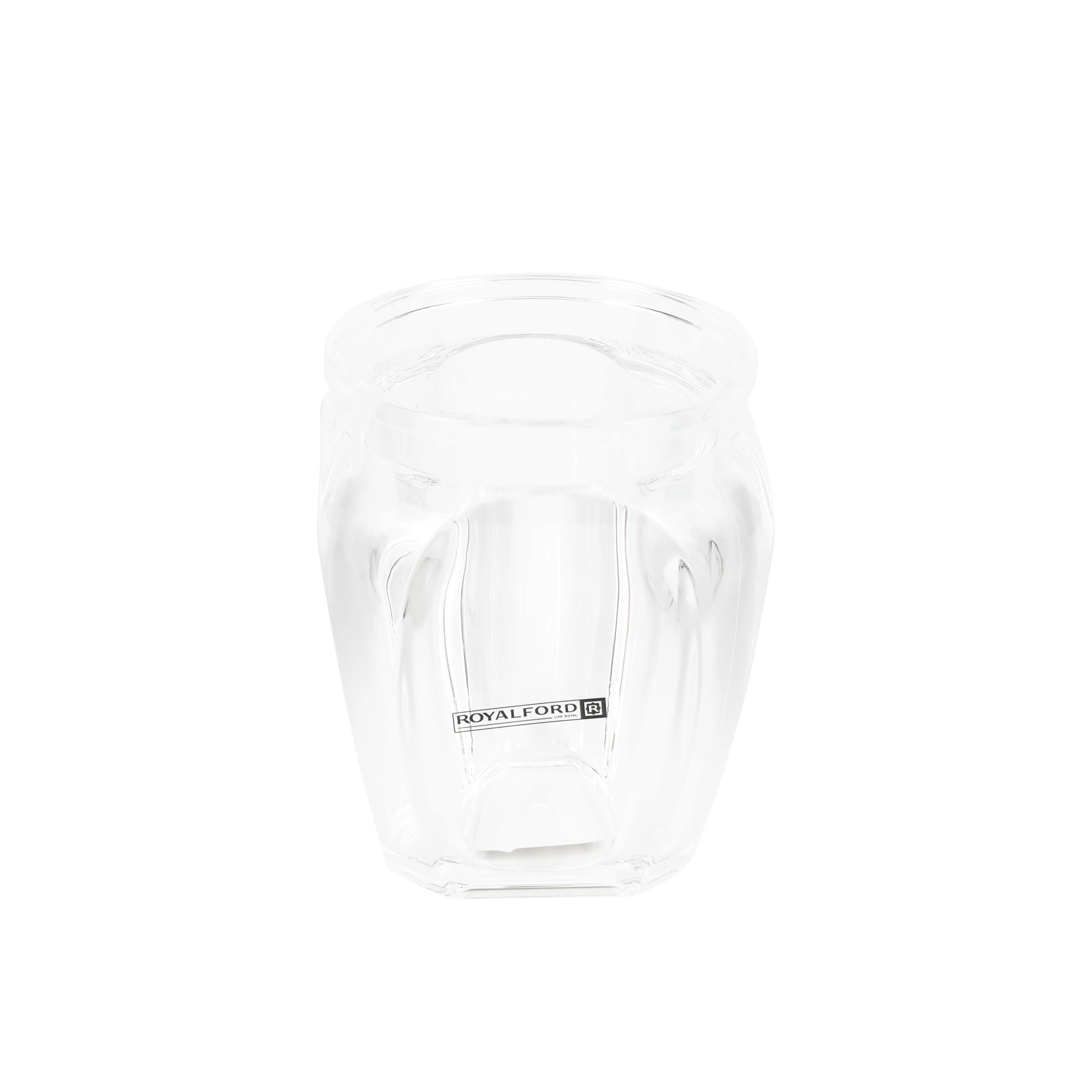 Royalford RF12767 Multipurpose Acrylic Storage Jar 350ML with Lid | Clear Durable Food Storage Container for Spices, Dry Fruits, Snacks, Tea & Coffee Kitchen Organizer - Image 3