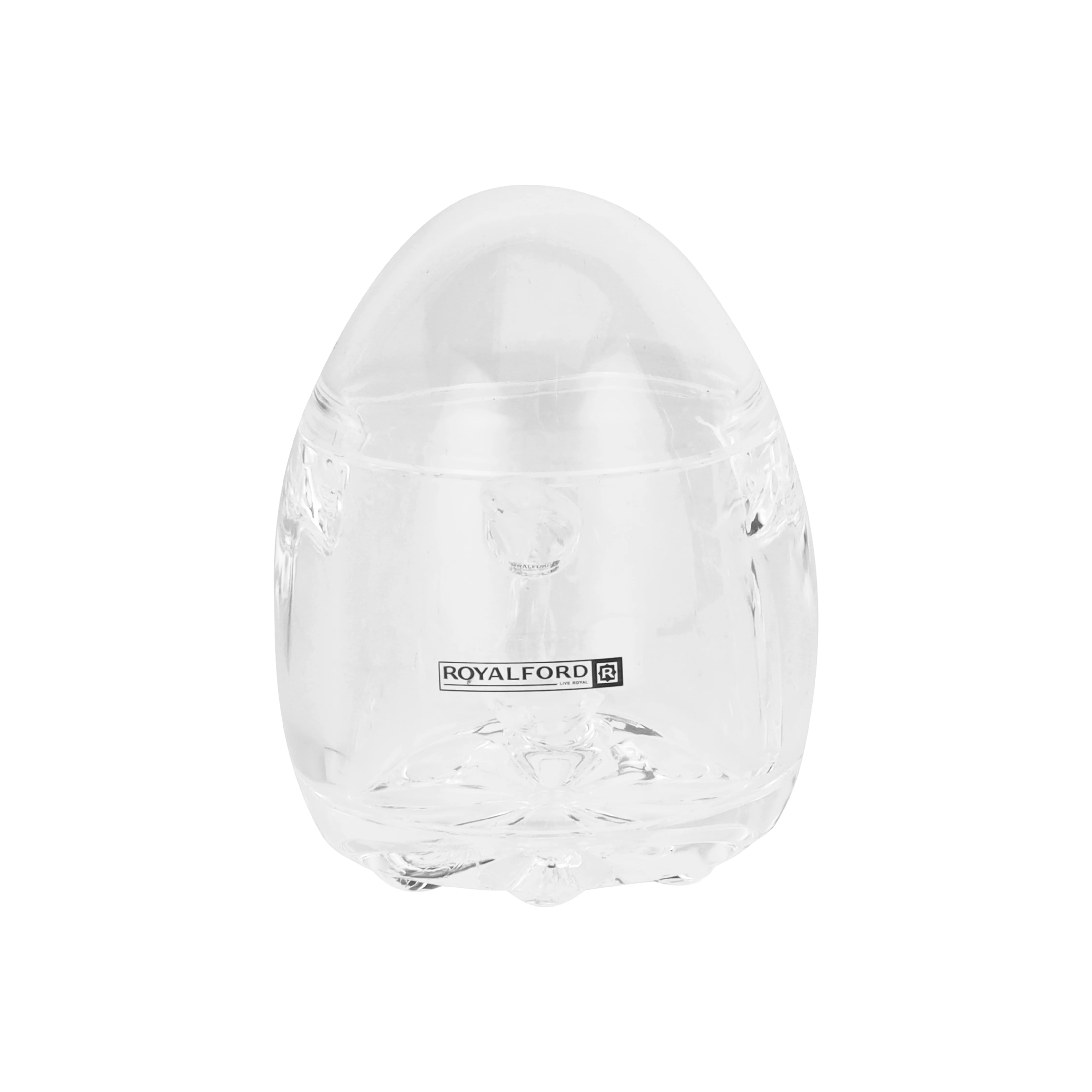 Royalford RF12769 Acrylic Seasoning Jar Set with Spoons & Tray | Odor & Lead Free | Top Rack Dishwasher Safe |  Clear Condiment Storage for Kitchen & Dining Table Use - Image 3