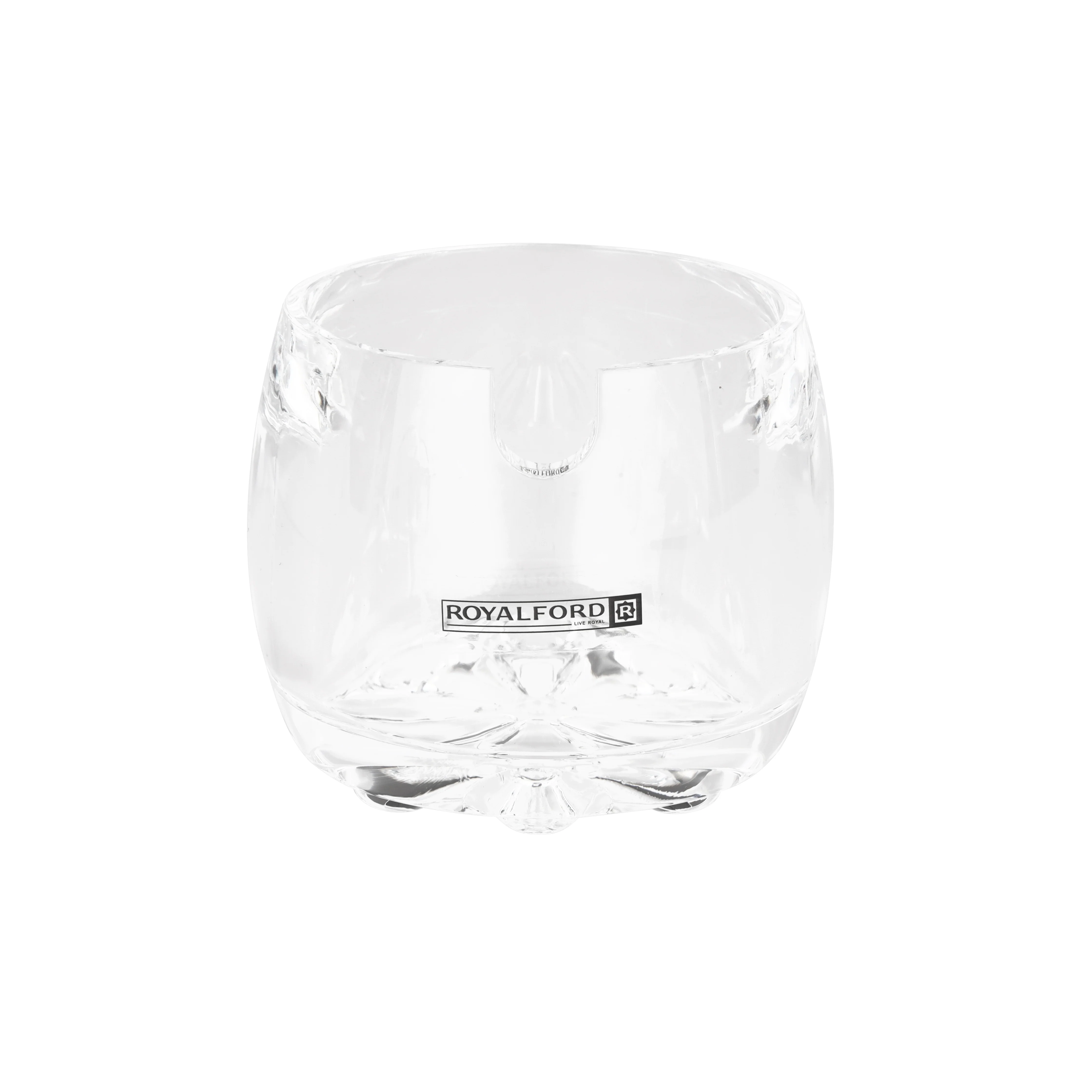 Royalford RF12769 Acrylic Seasoning Jar Set with Spoons & Tray | Odor & Lead Free | Top Rack Dishwasher Safe |  Clear Condiment Storage for Kitchen & Dining Table Use - Image 4