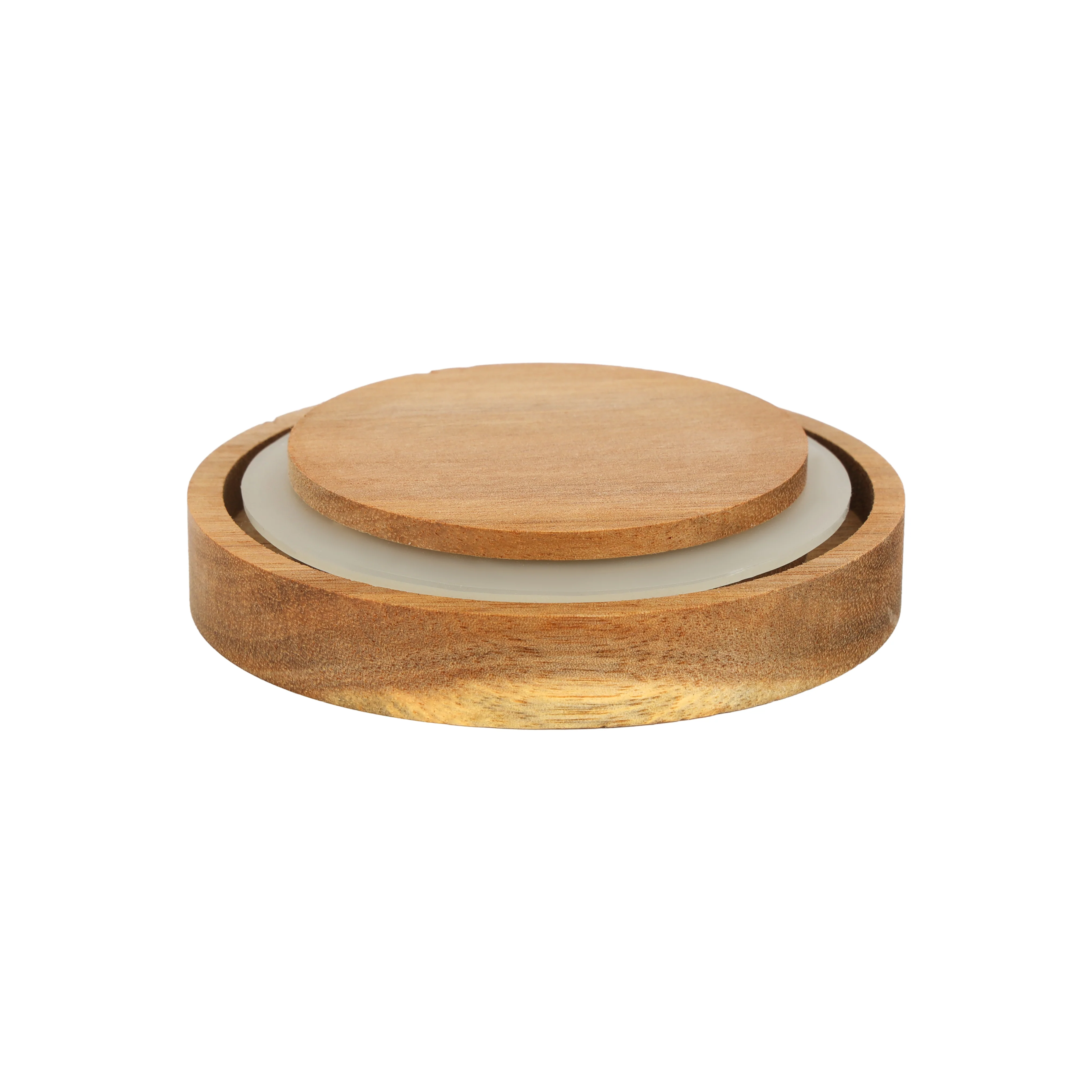 Royalford RF12772 Borosilicate Glass Jar with Wooden Lid| Airtight BPA Free, Food Storage & Container| Transparent Kitchen Organizer Jar with Silicone Seal for Storage| - Image 5