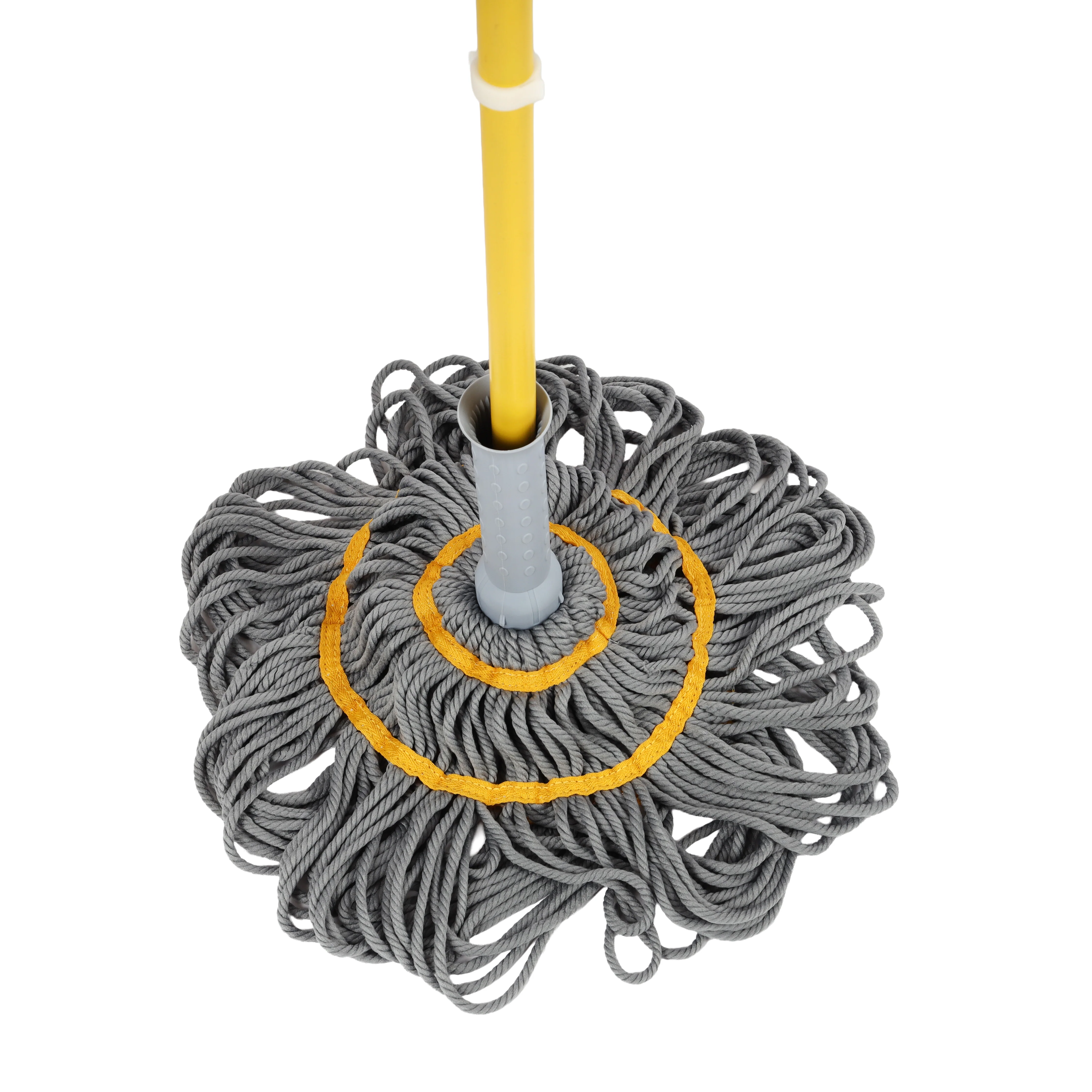 Royalford RF12782 Twist Mop with Iron Handle | Microfiber Self-Wringing Floor Mop 128cm Long Handle | Fast Dehydration System | Heavy Duty Cleaning for All Floor Types - Image 4