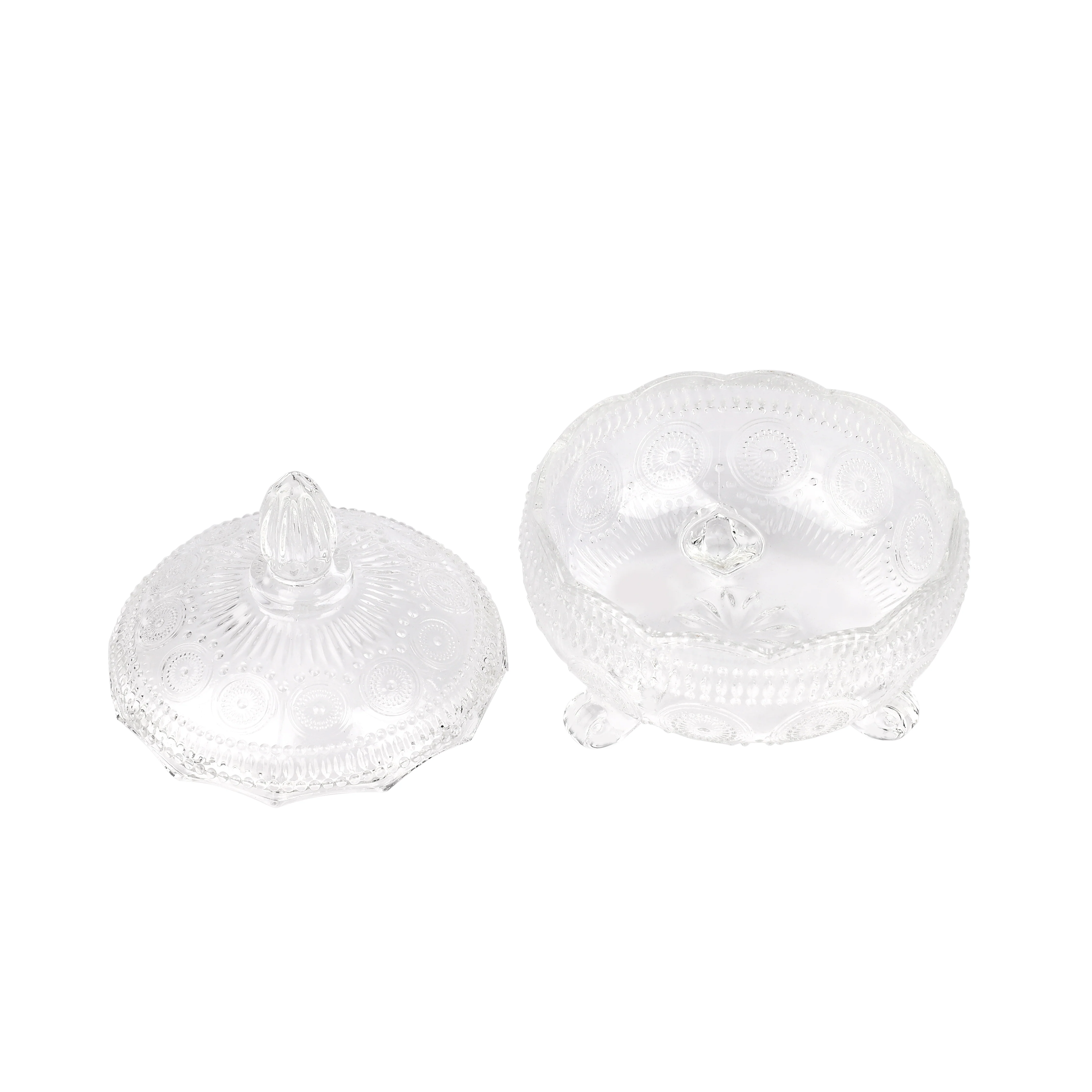 Royalford RF12796 premium glass candy jar with lid| durable soda lime glass & elegant design| ideal for storing candies, dry fruits, snacks, freezer and multipurpose use| - Image 5