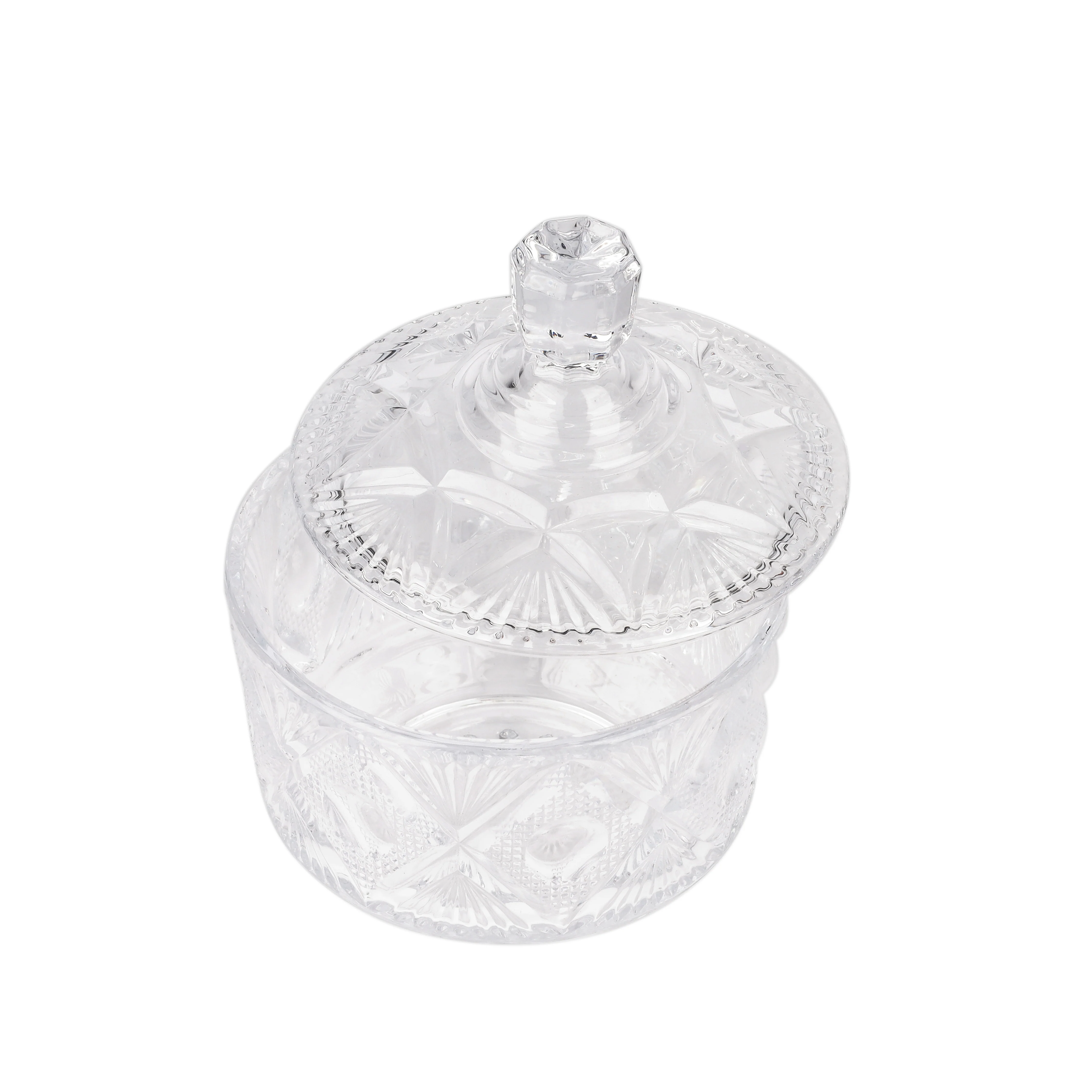 Royalford RF12798 Premium Glass Candy Jar with Lid| made from lead-free soda-lime glass & odor-free| dishwasher safe, ideal for storing candies, dry fruits & snacks| - Image 3