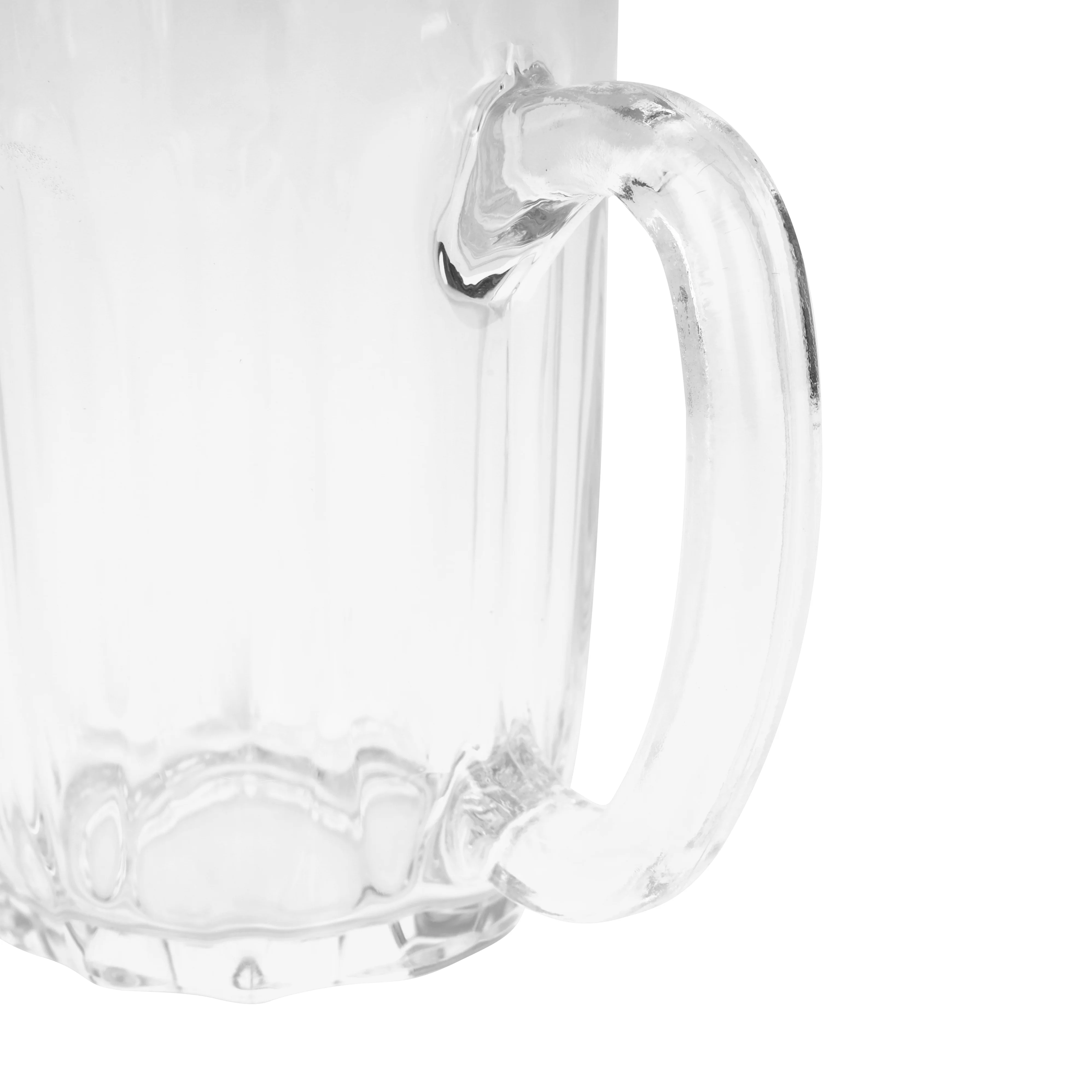 Royalford RF12809 Glass Mug Set | includes 3 clear 340ML mugs made from durable lead-free glass| sturdy handles, dishwasher-safe design, ideal for tea, coffee | - Image 5