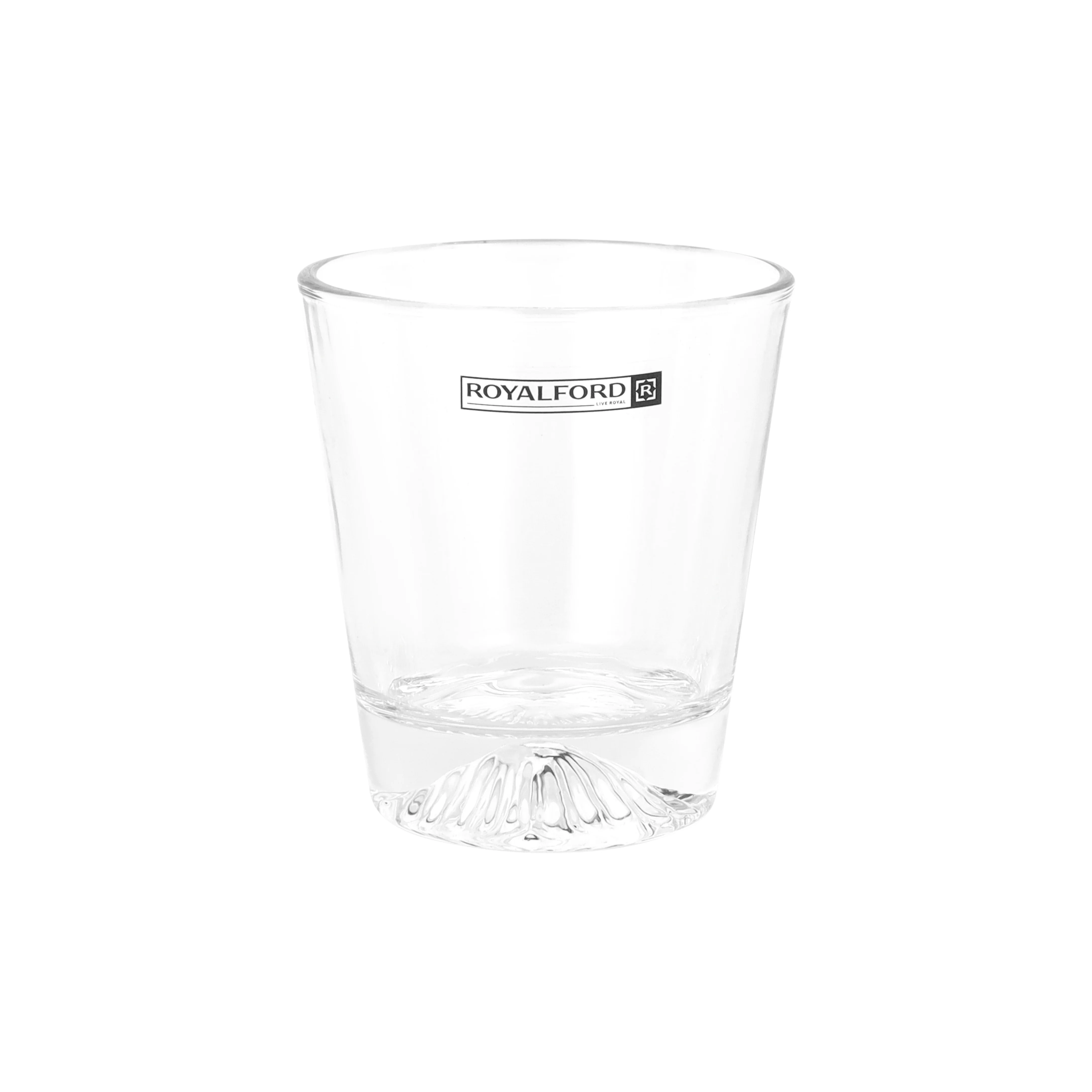 Royalford RF12811 3PC Glass Tumbler Set| 275ML capacity and made from durable lead-free soda-lime glass| crystal clear, dishwasher safe, for daily beverage use| - Image 2