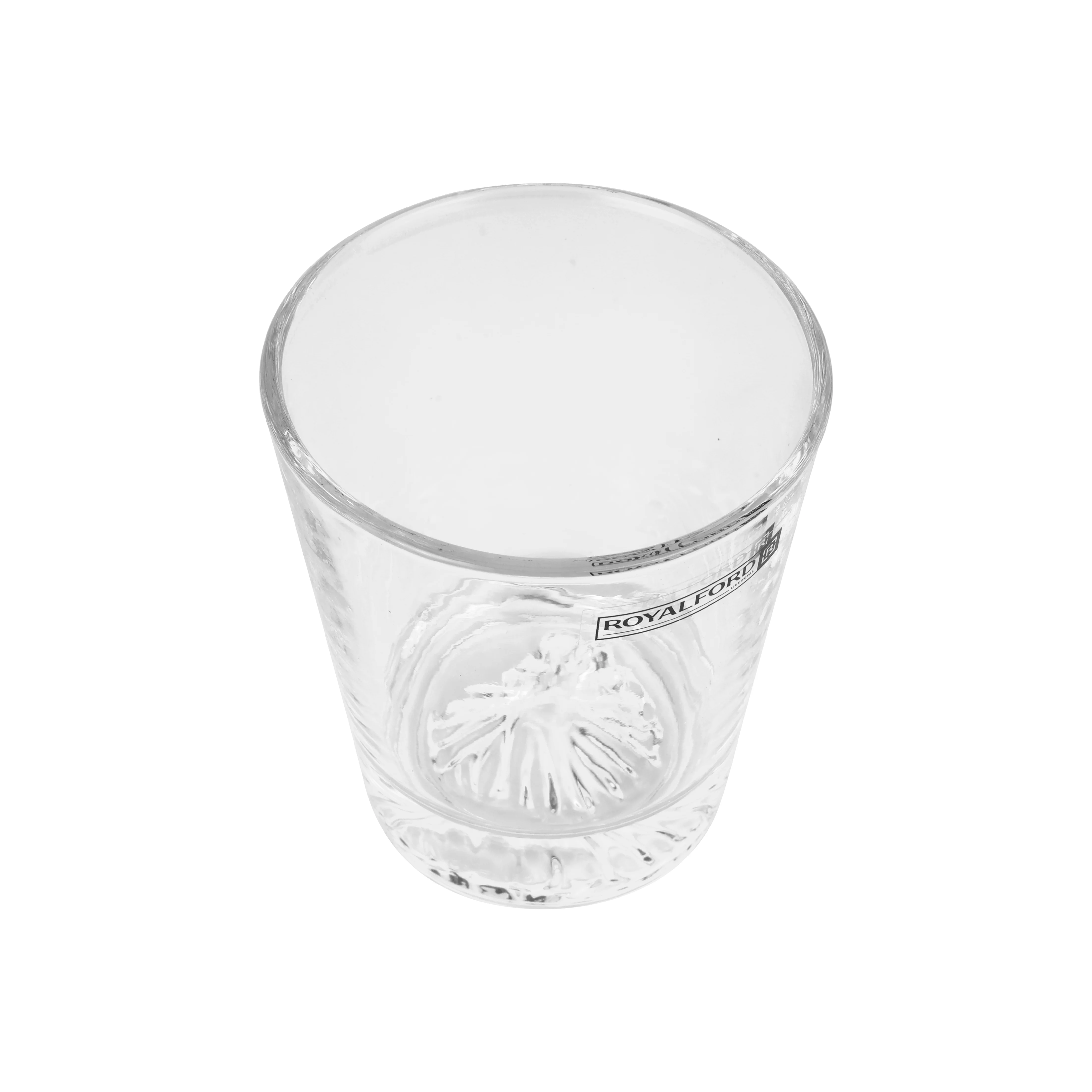 Royalford RF12811 3PC Glass Tumbler Set| 275ML capacity and made from durable lead-free soda-lime glass| crystal clear, dishwasher safe, for daily beverage use| - Image 3