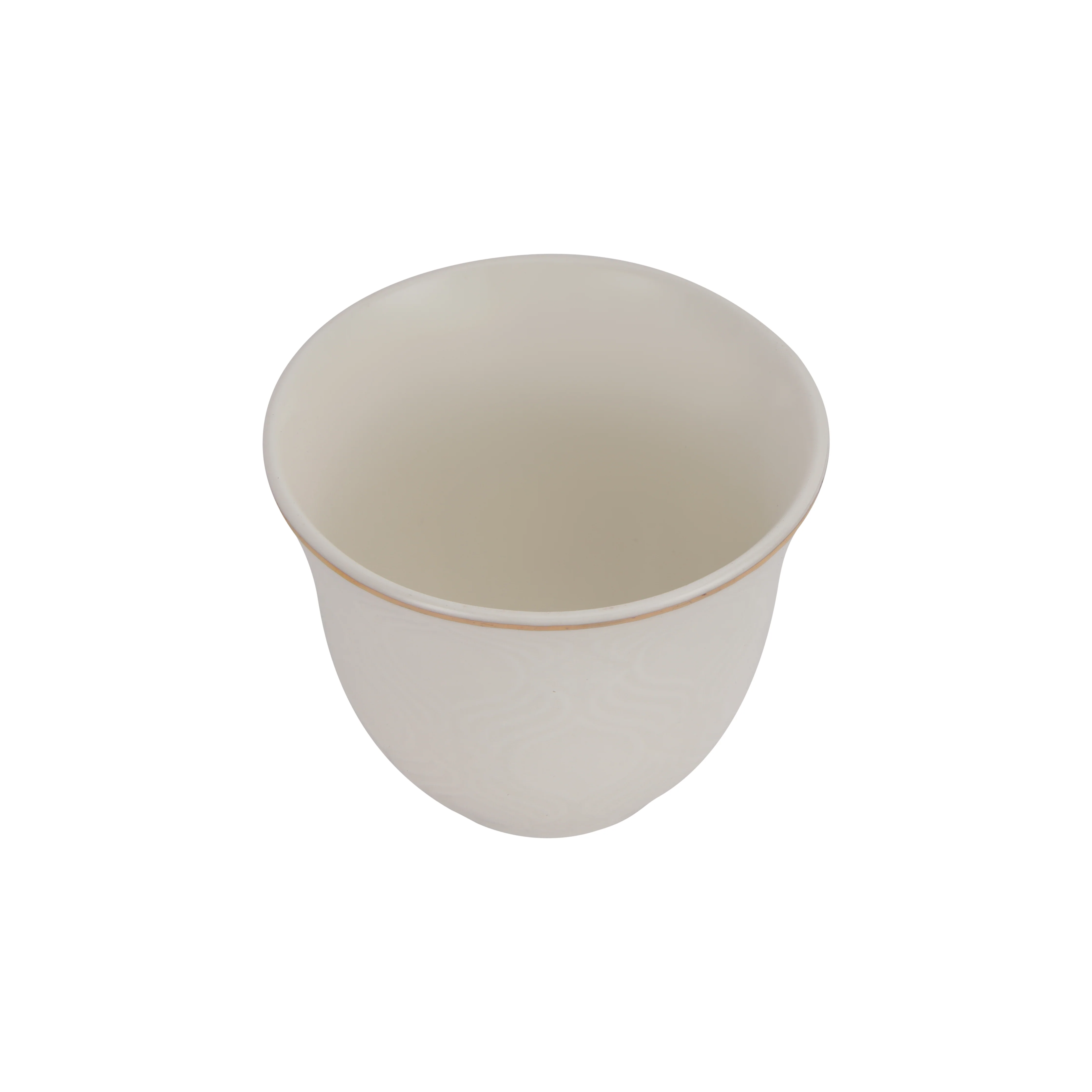 Royalford RF12826 12PC Bone China Cawa Cups 80ML| Premium White Espresso & Arabic Coffee Cups | Lightweight | Chip-Resistant | Microwave, Freezer & Dishwasher Safe - Image 3