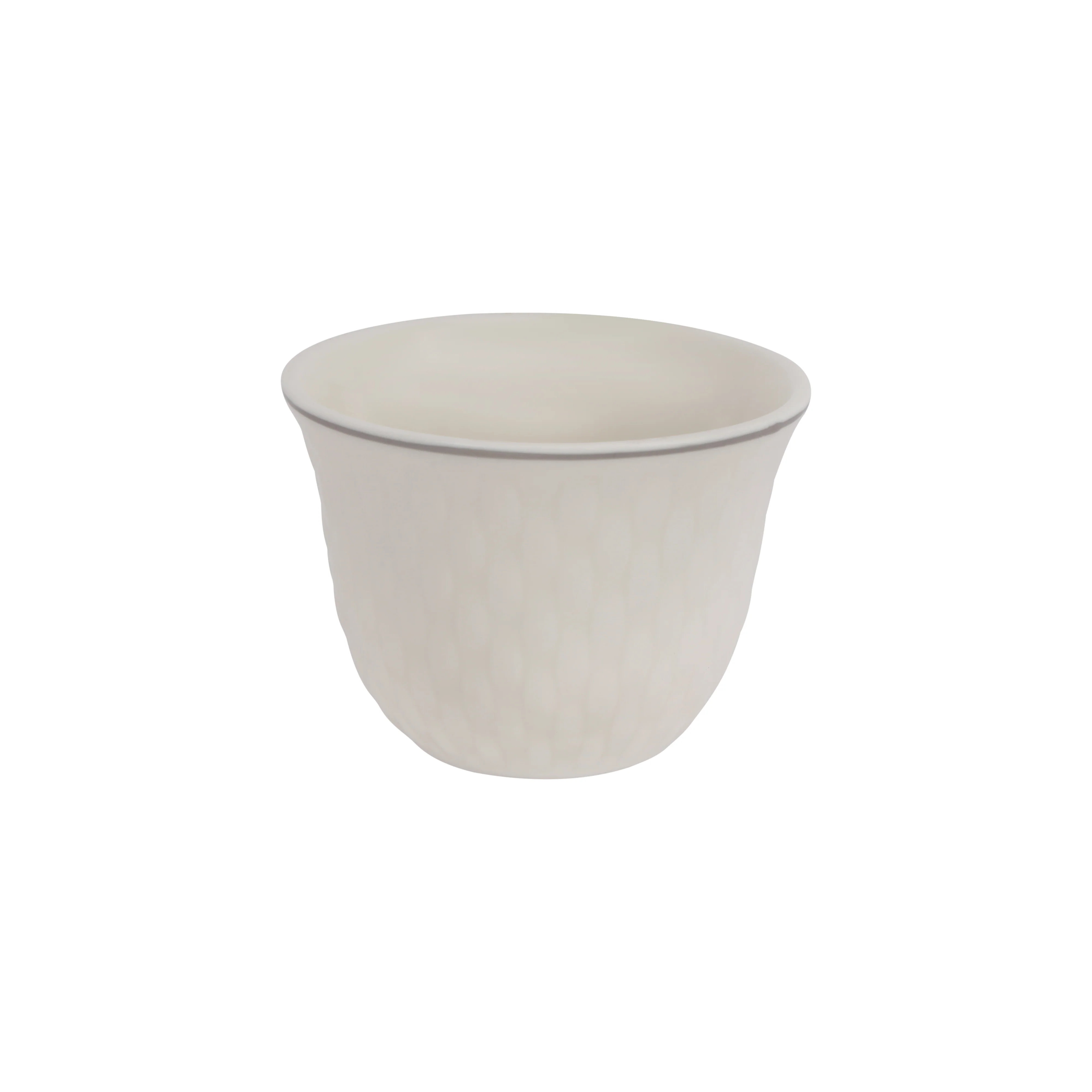 Royalford RF12827 Bone China Cawa Cups 12Pc Set | 80ML White Arabic Coffee & Tea Cups | Lightweight,  Chip Resistant, Microwave, Freezer & Dishwasher Safe Tableware - Image 4