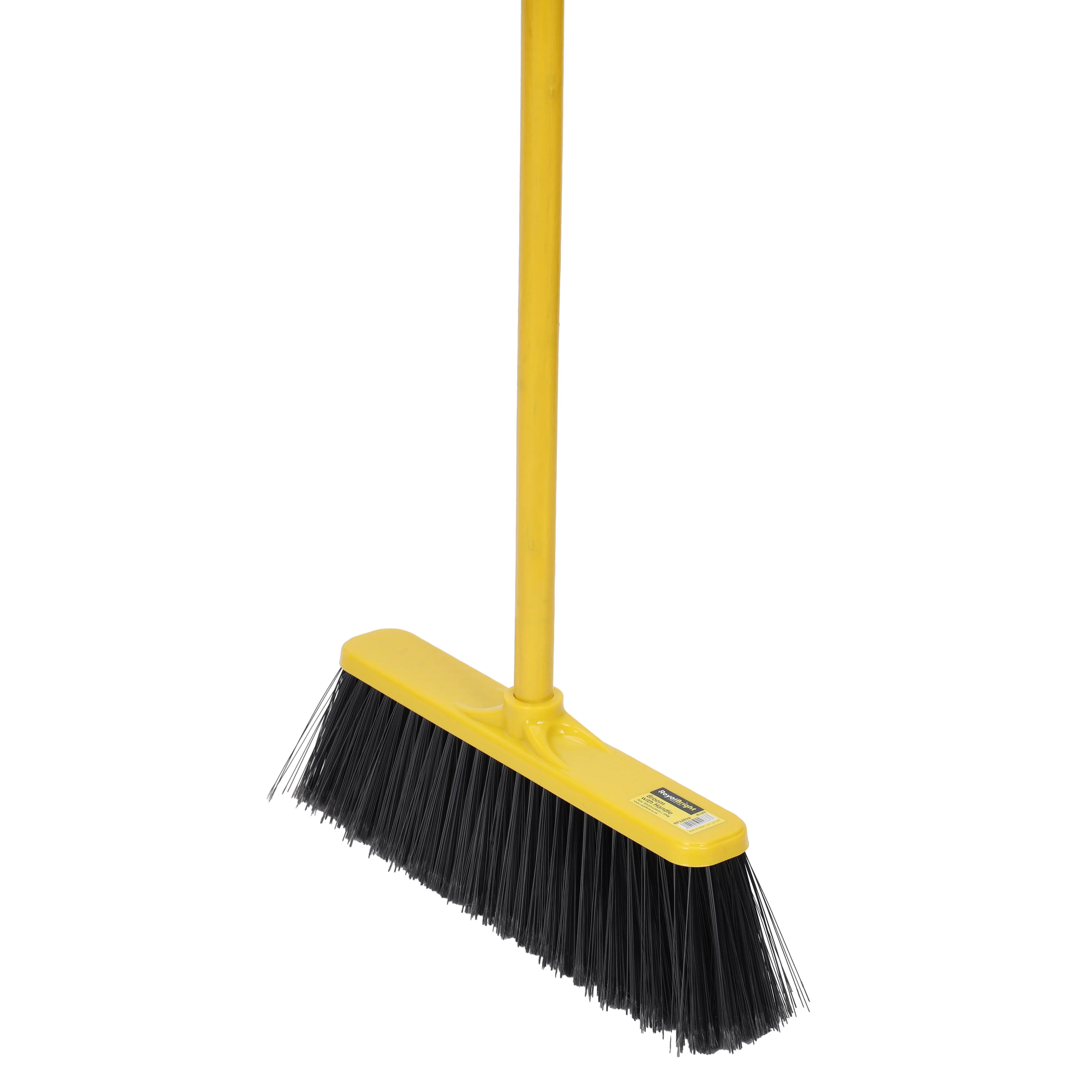 Royalford RF12832 Floor Broom| 39cm wide head and 120cm wooden handle| offering durable, ergonomic, multipurpose cleaning for floors, walls, ceilings and more| - Image 2