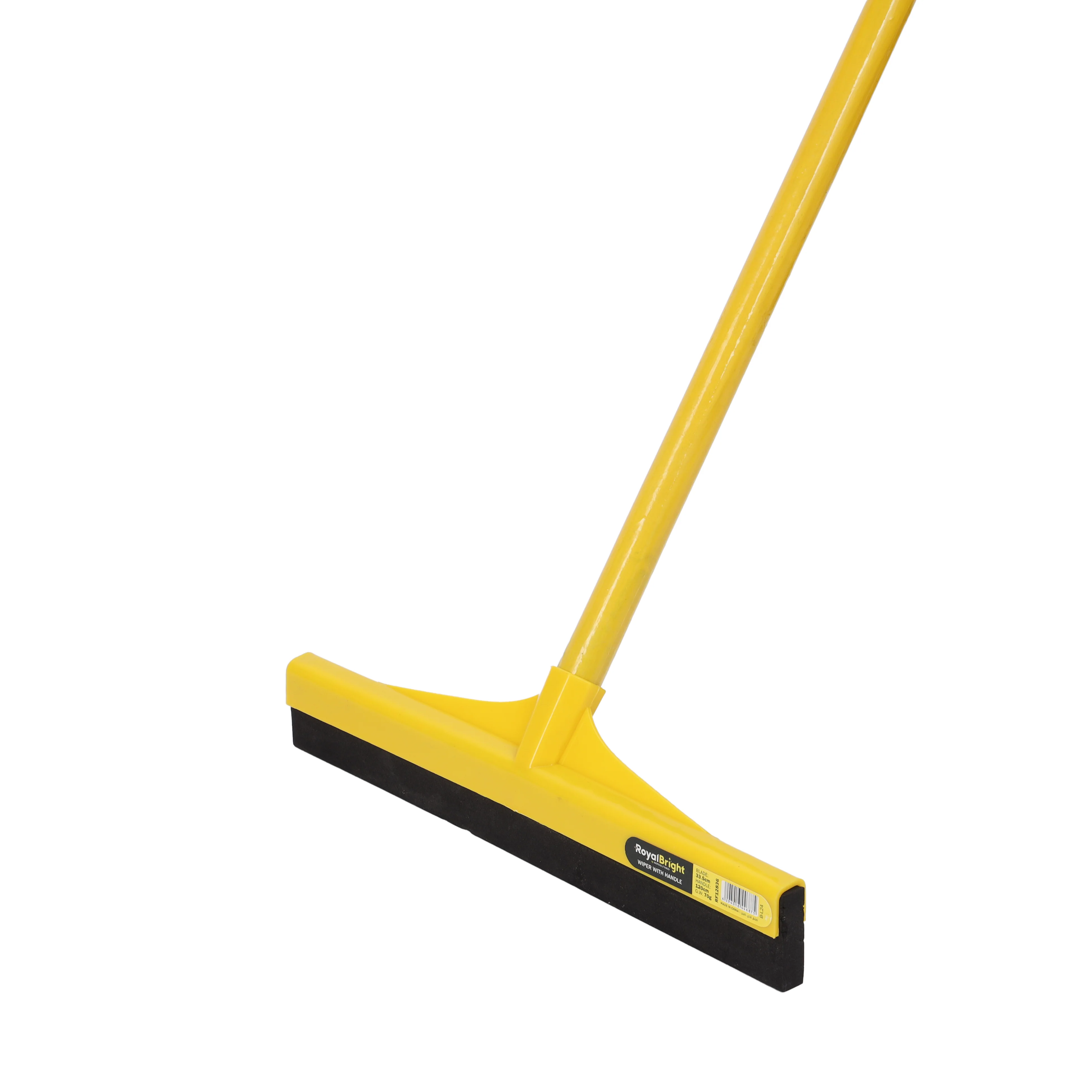 Royalford RF12836 Floor Wiper | 33.5cm PVA blade, durable wooden handle & ergonomic design| ideal for efficient wet and dry floor cleaning at home or workplace| - Image 3