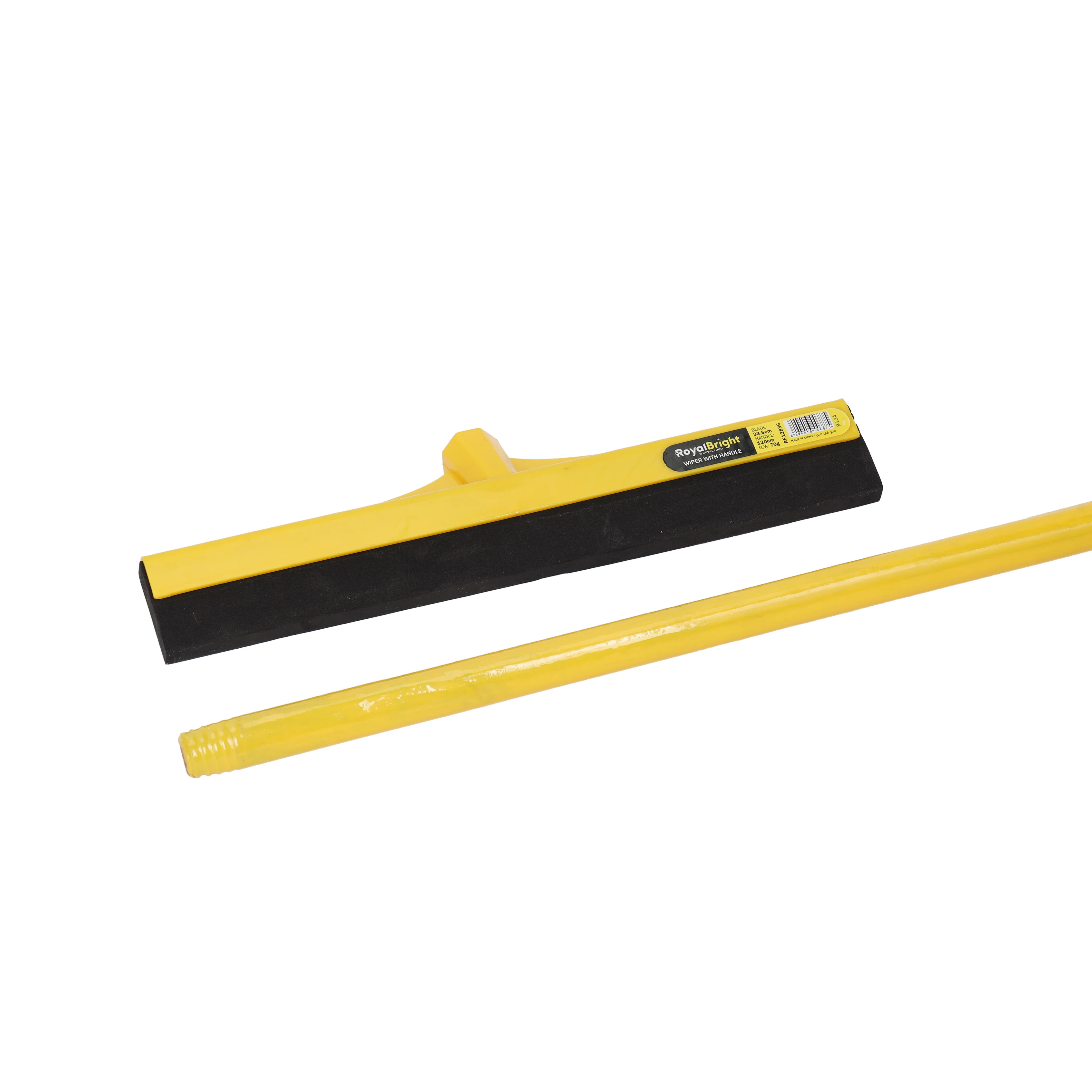 Royalford RF12836 Floor Wiper | 33.5cm PVA blade, durable wooden handle & ergonomic design| ideal for efficient wet and dry floor cleaning at home or workplace| - Image 5