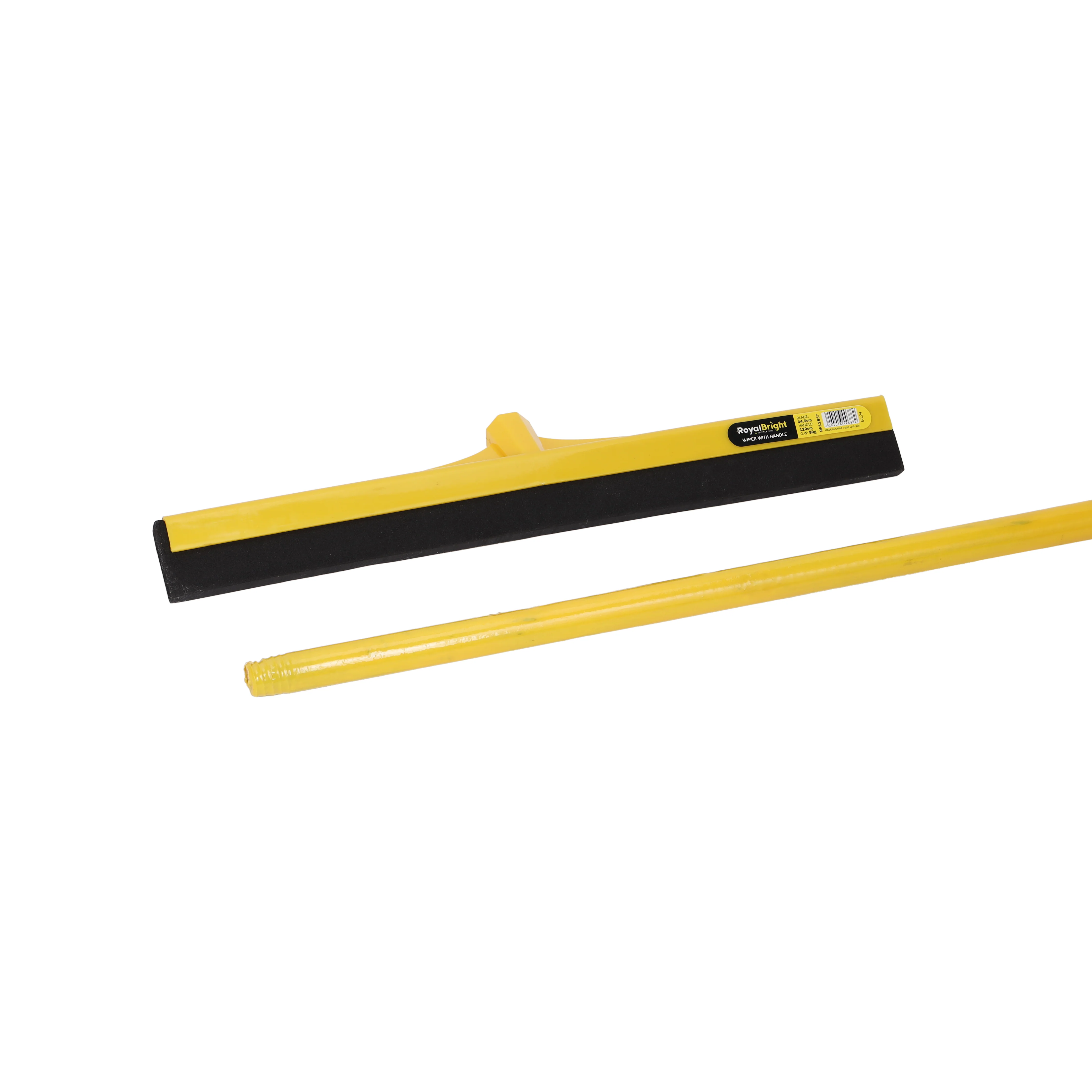 Royalford  RF12837 Floor Wiper 44.5cm| wooden handle & PVA blade for wet & dry cleaning| Durable design ensures efficient streak-free cleaning on, glass & floors| - Image 5