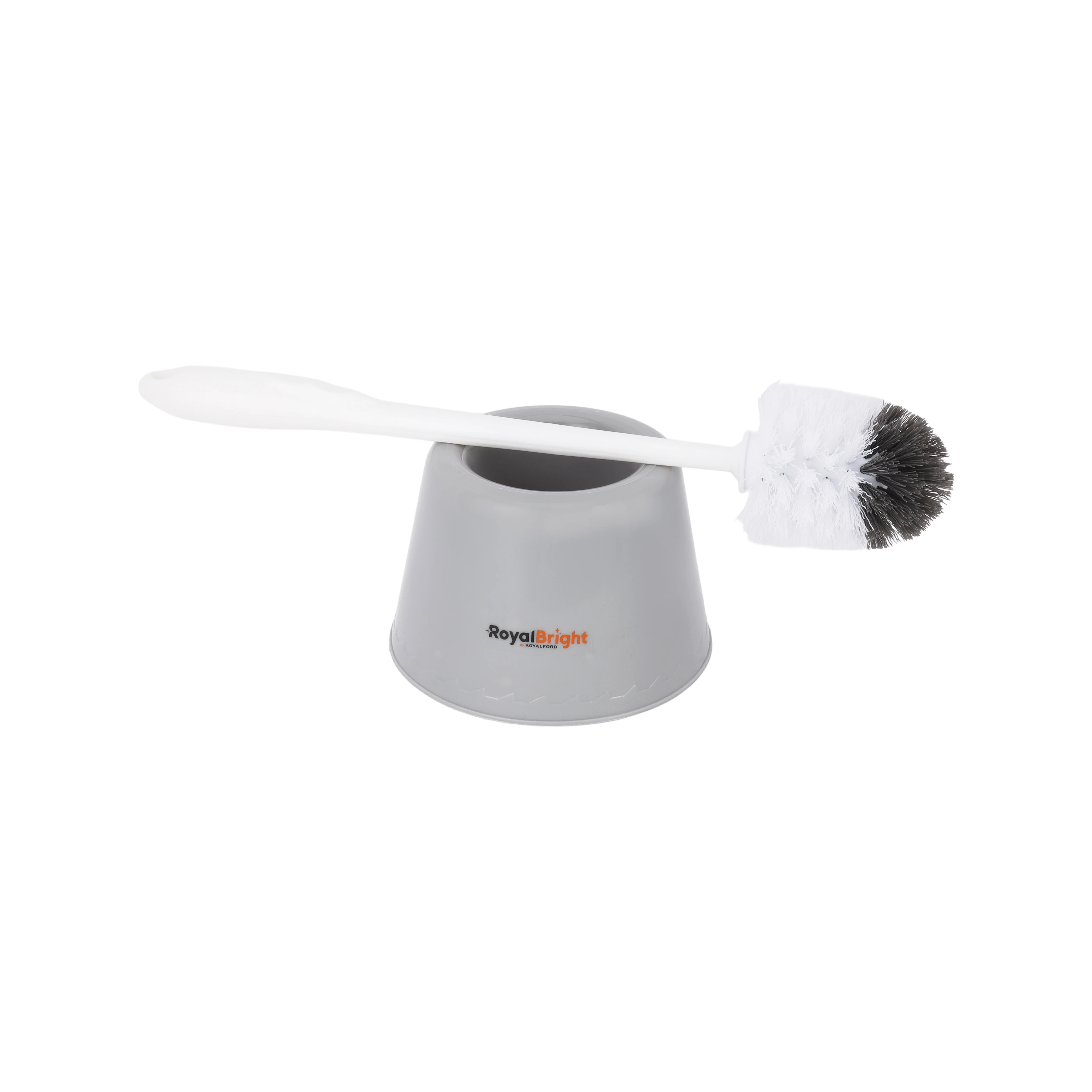 Royalford RF12839 CleanTech Toilet Brush with Holder| durable PP build, long handle & flexible bristles| hygienic holder, effective deep cleaning, ideal for daily use| - Image 5