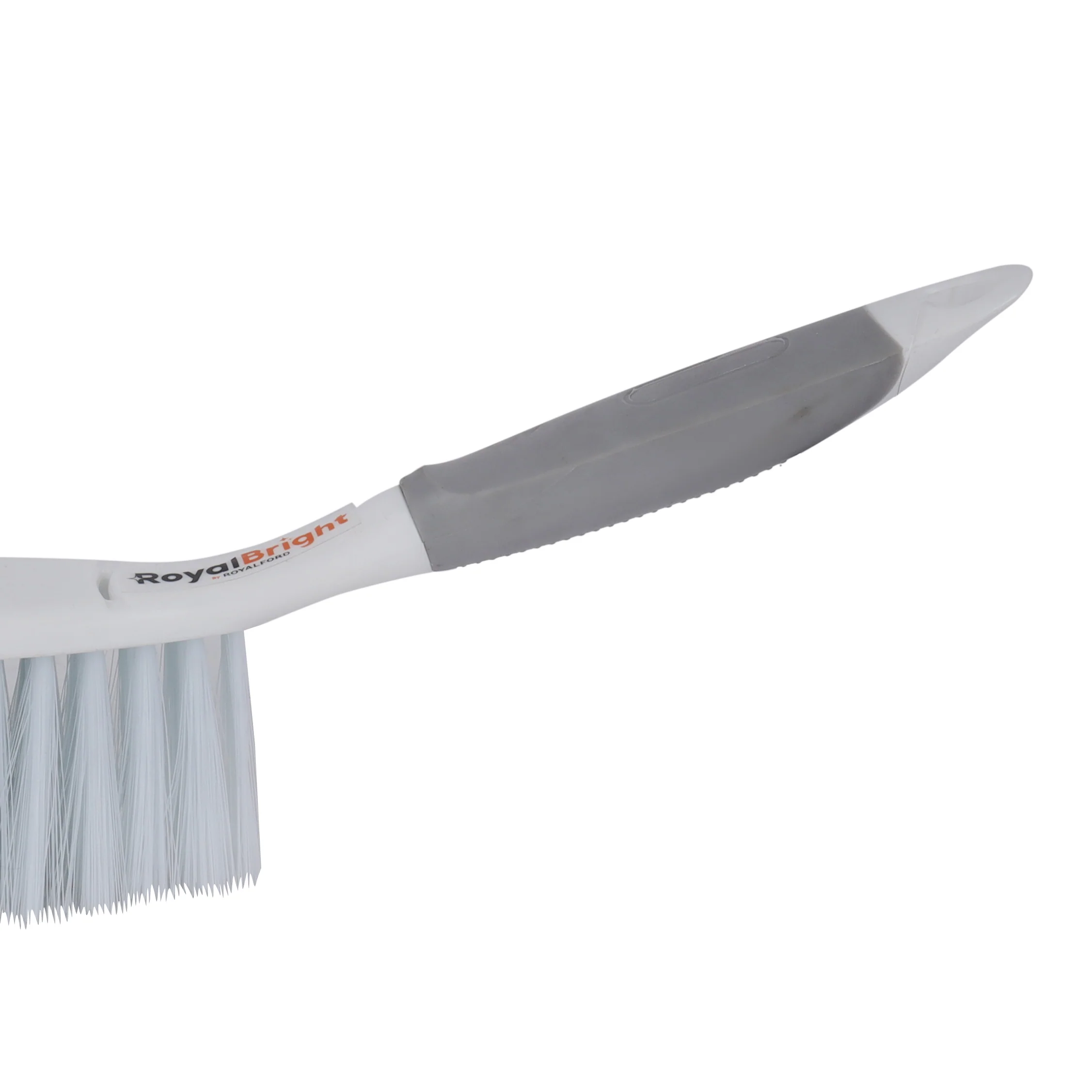 Royalford RF12842 RoyalBright CleanTech Multipurpose Brush| long ergonomic handle and flexible bristles| durable PP+TPR build for cleaning on tiles, floors and surfaces| - Image 2