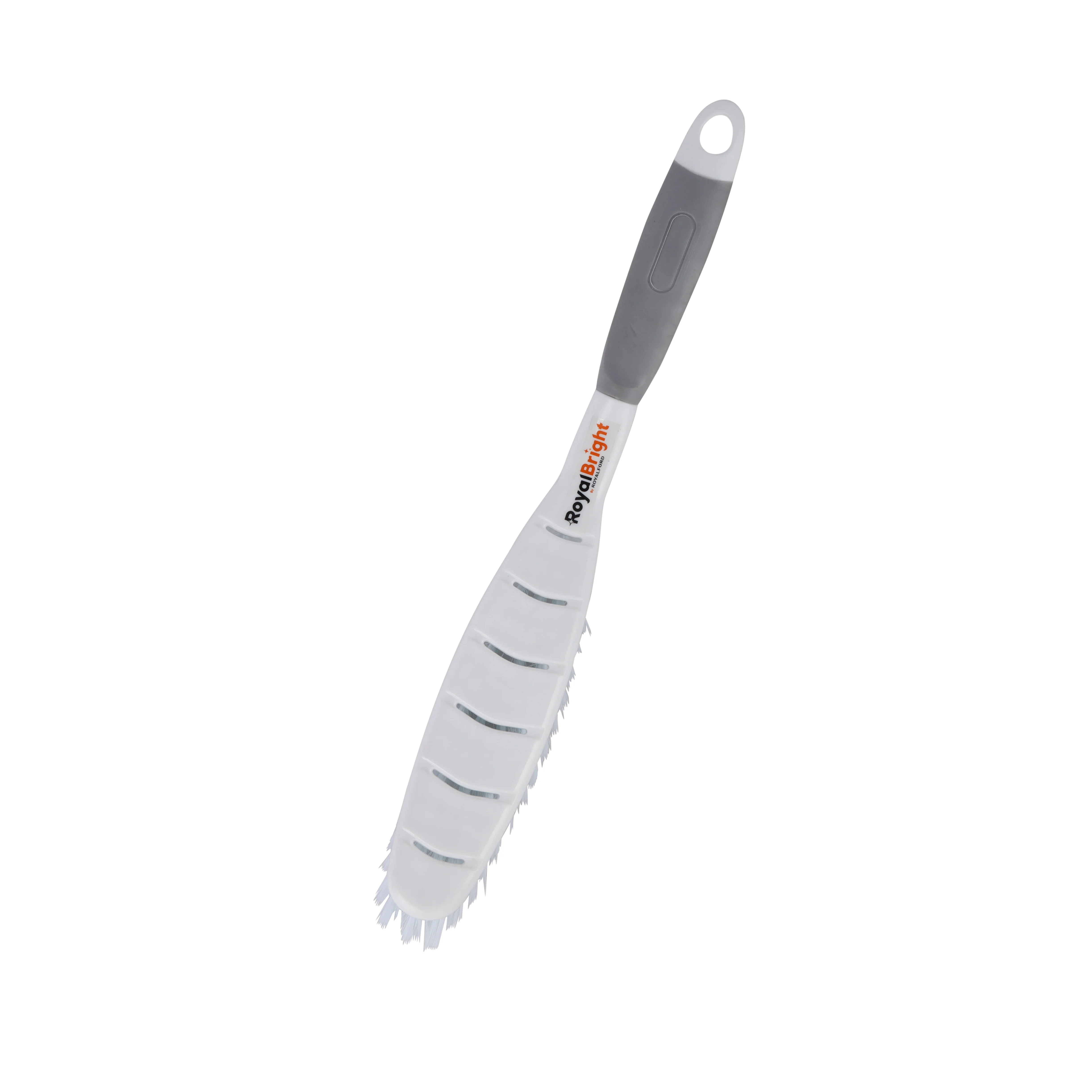 Royalford RF12842 RoyalBright CleanTech Multipurpose Brush| long ergonomic handle and flexible bristles| durable PP+TPR build for cleaning on tiles, floors and surfaces| - Image 4