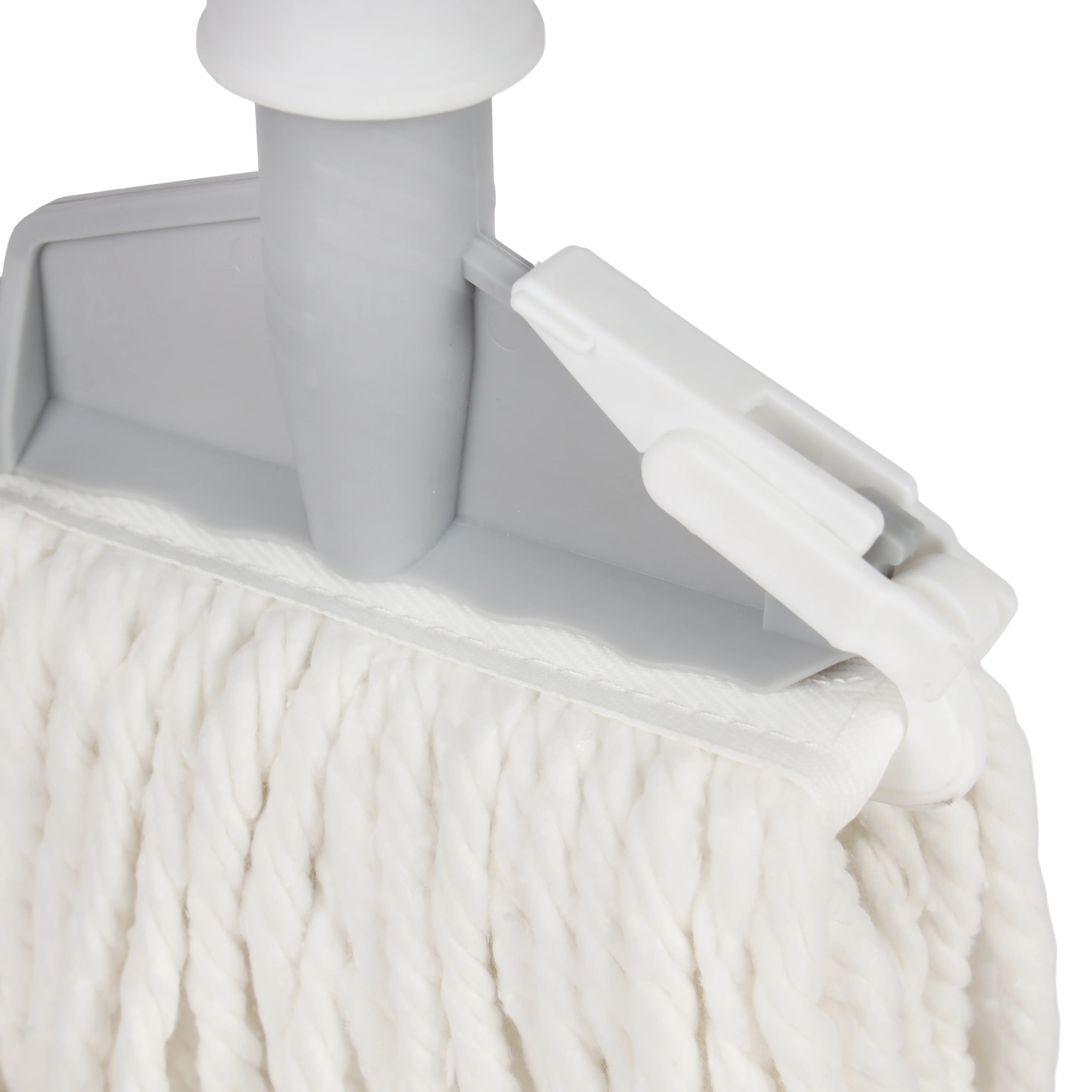 Royalford RF12849 CleanTech Cotton Floor Mop | 128cm Handle | High Absorbency Durable Wet Mop for Tile, Marble, Wooden & Granite Floors | Heavy Duty Home Cleaning Mop - Image 4