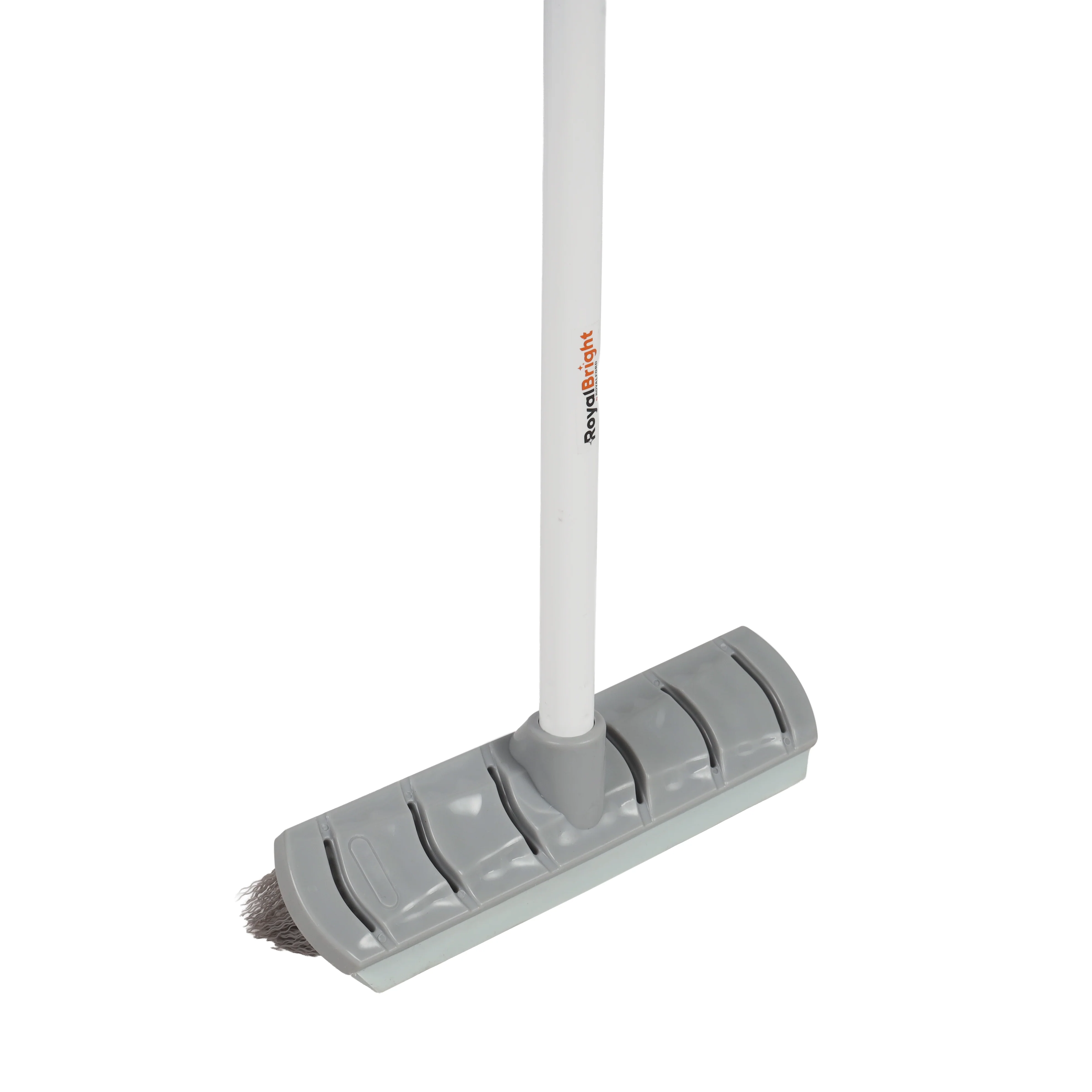 Royalford RF12851 CleanTech Floor Hard Broom 26cm with Iron Handle | Durable Household Cleaning Broom for Tile, Wood, Marble & Floors | Multipurpose Sweeping Brush - Image 3