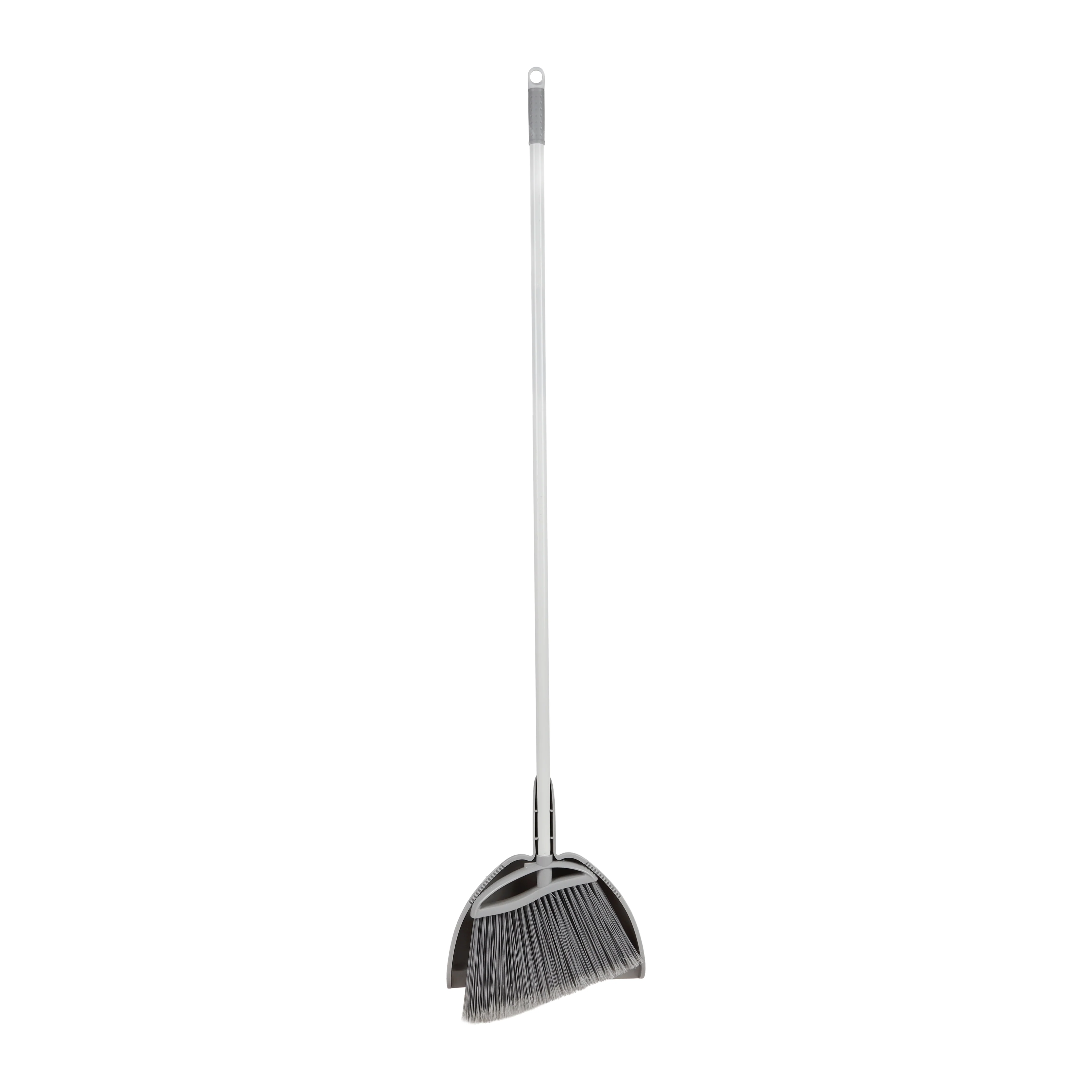 Royalford RF12854 CleanTech 33cm Dustpan & Broom Set | Durable Iron & Plastic Build | 130cm Long Handle | Multipurpose Floor,  Wall & Ceiling Cleaning Tool | Easy to Use - Image 2