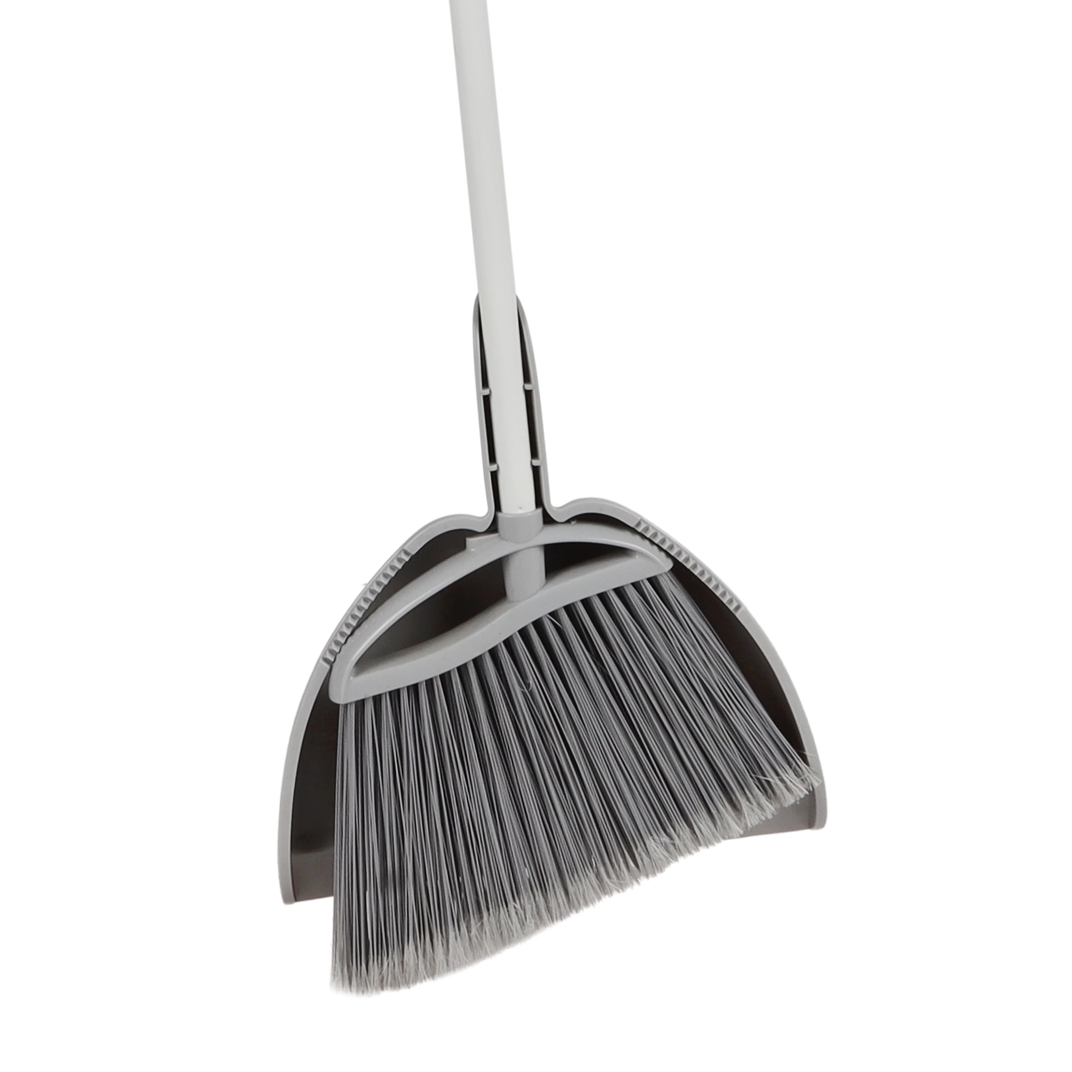 Royalford RF12854 CleanTech 33cm Dustpan & Broom Set | Durable Iron & Plastic Build | 130cm Long Handle | Multipurpose Floor,  Wall & Ceiling Cleaning Tool | Easy to Use - Image 4