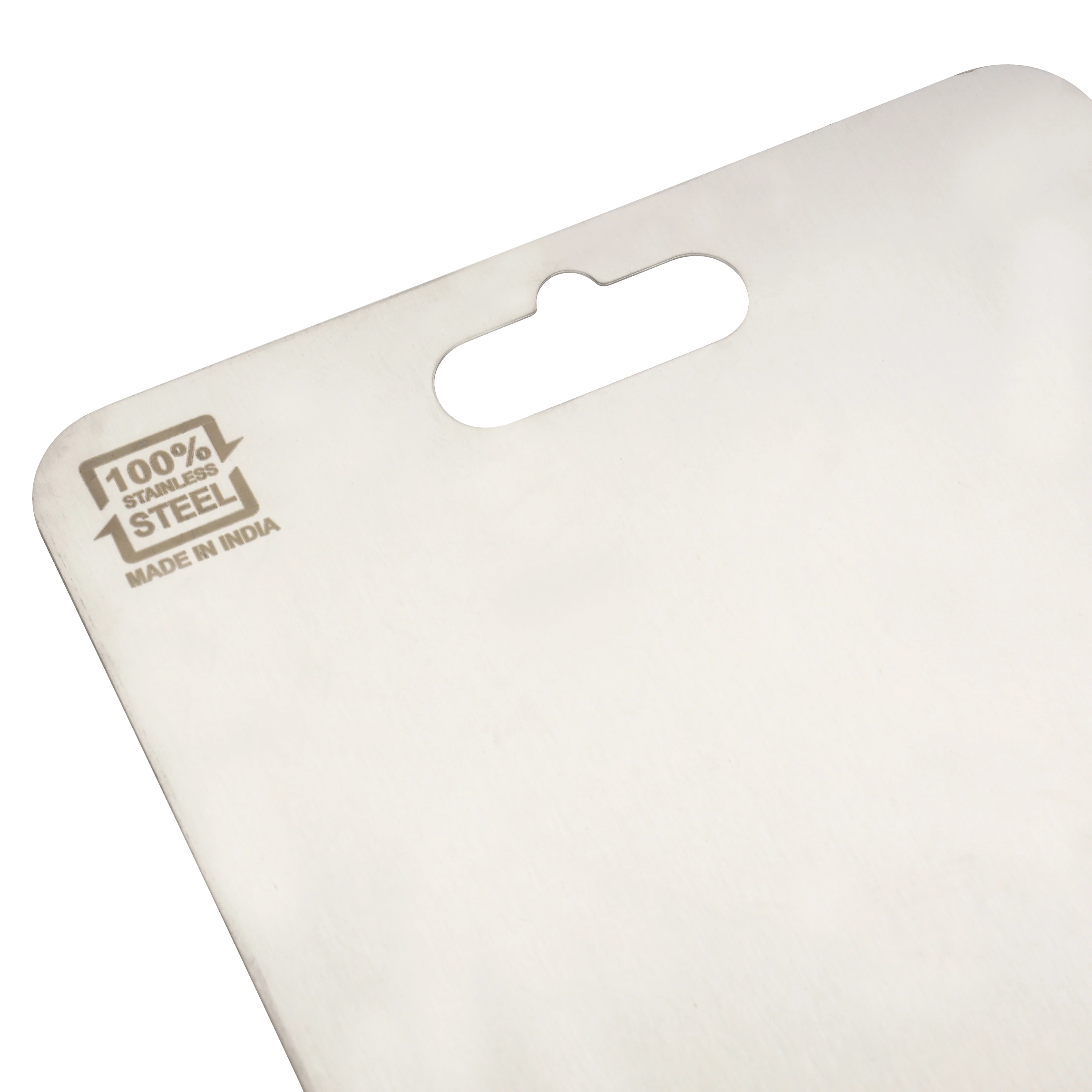Royalford RF12901 Stainless Steel Chopping Board |Food Grade, BPA Free | Scratch Resistant |  Durable |  Easy to Clean Cutting Board for Hygienic Kitchen Food Preparation - Image 3