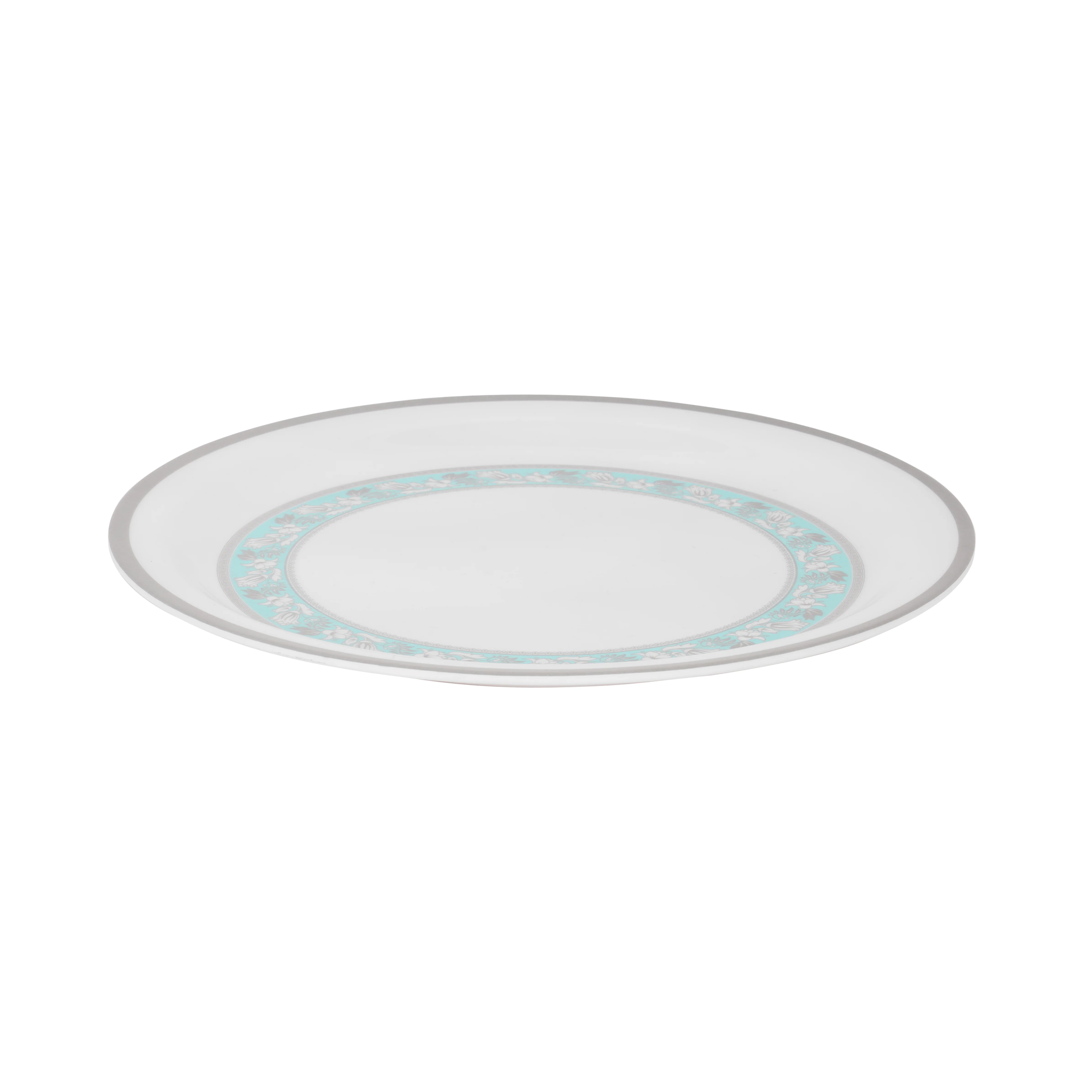 Royalford RF12911 11" Melamine Dinner Plate | chip-resistant floral design with lightweight | dishwasher & freezer safe, ideal for daily dining and serving use| - Image 2