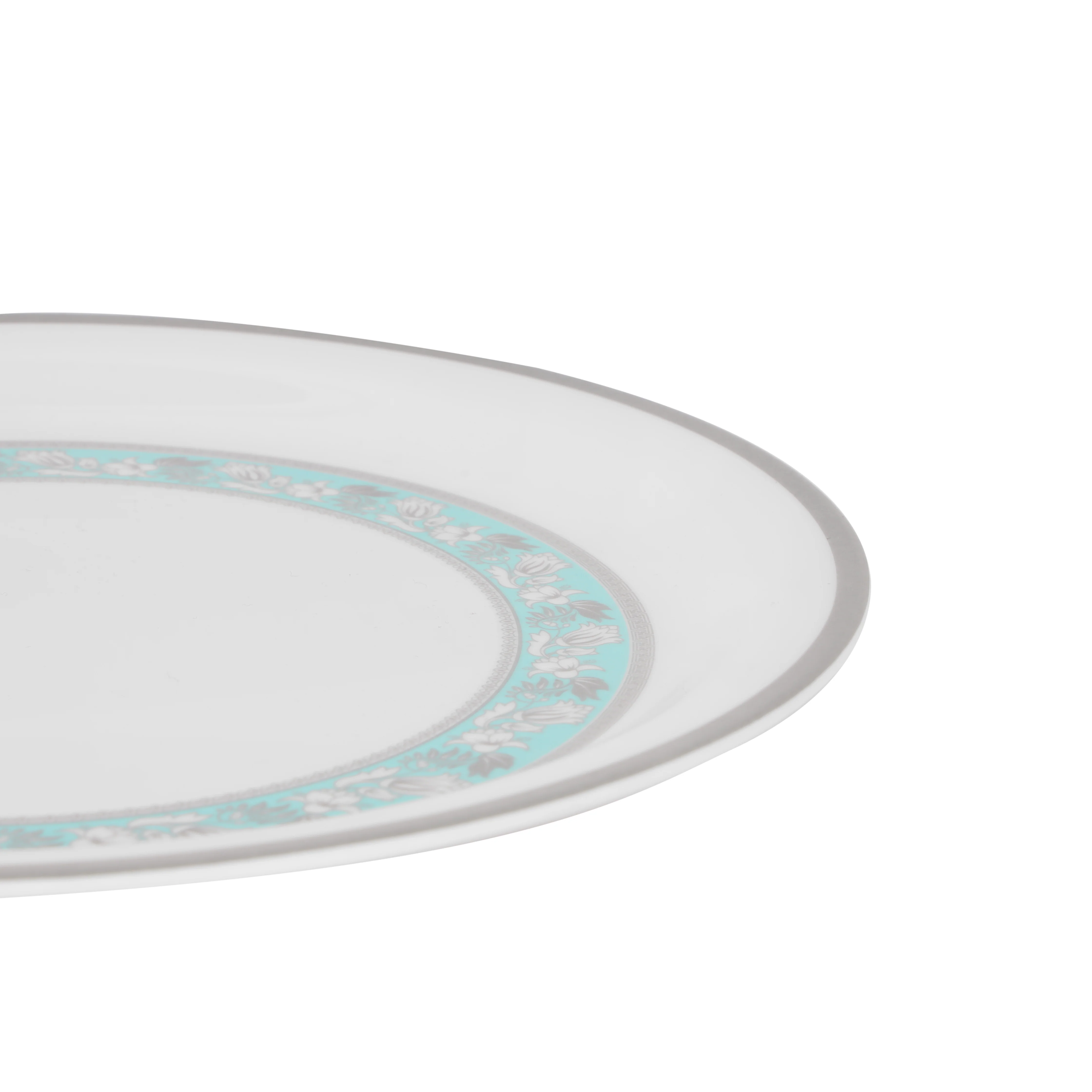 Royalford RF12911 11" Melamine Dinner Plate | chip-resistant floral design with lightweight | dishwasher & freezer safe, ideal for daily dining and serving use| - Image 3