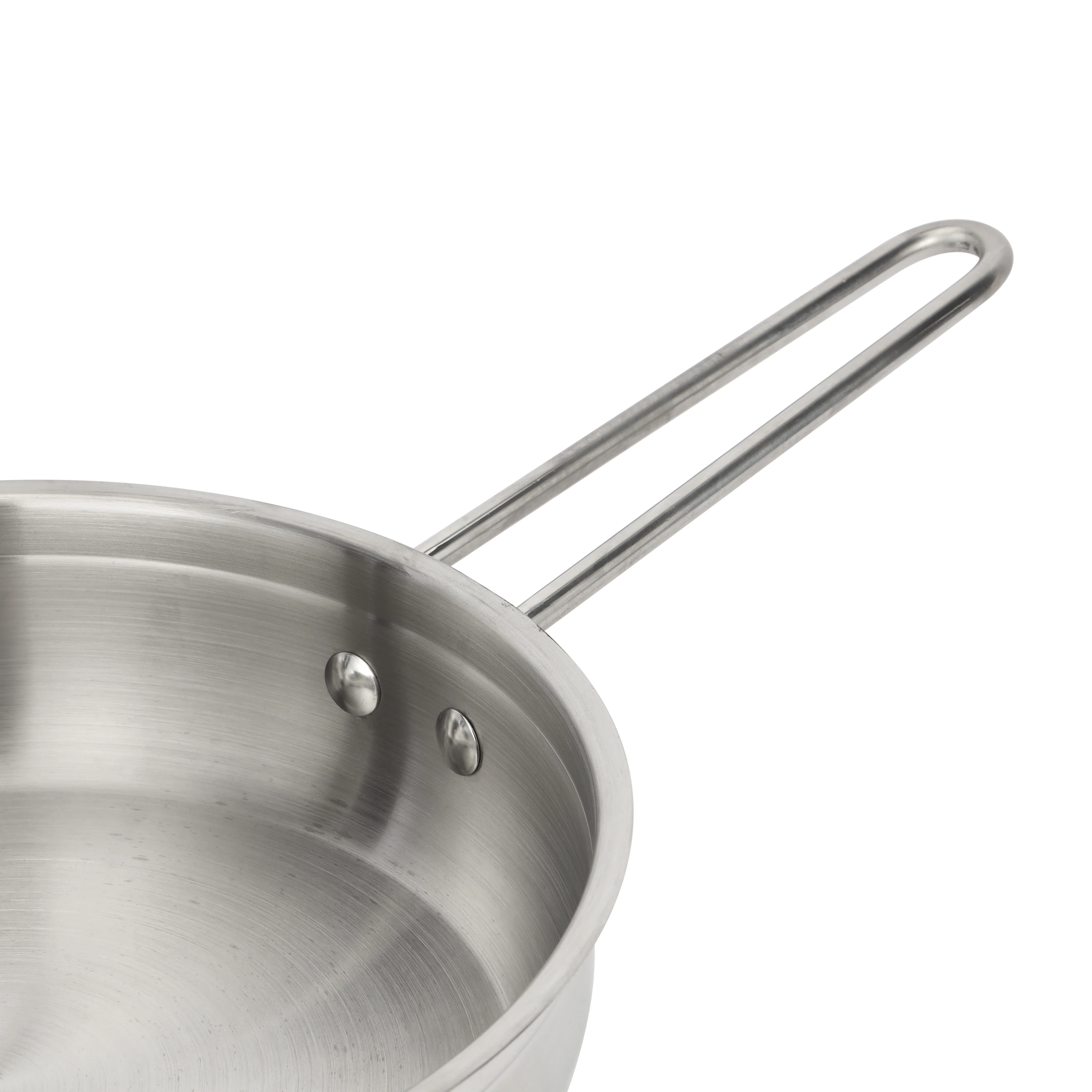 Royalford RF12925 Stainless Steel Cookware Set 9 PCS with Lids | Induction Compatible | Extra-Thick Multi-Layer Base Cooking Pots, Casseroles & Frypan For Daily Use - Image 6