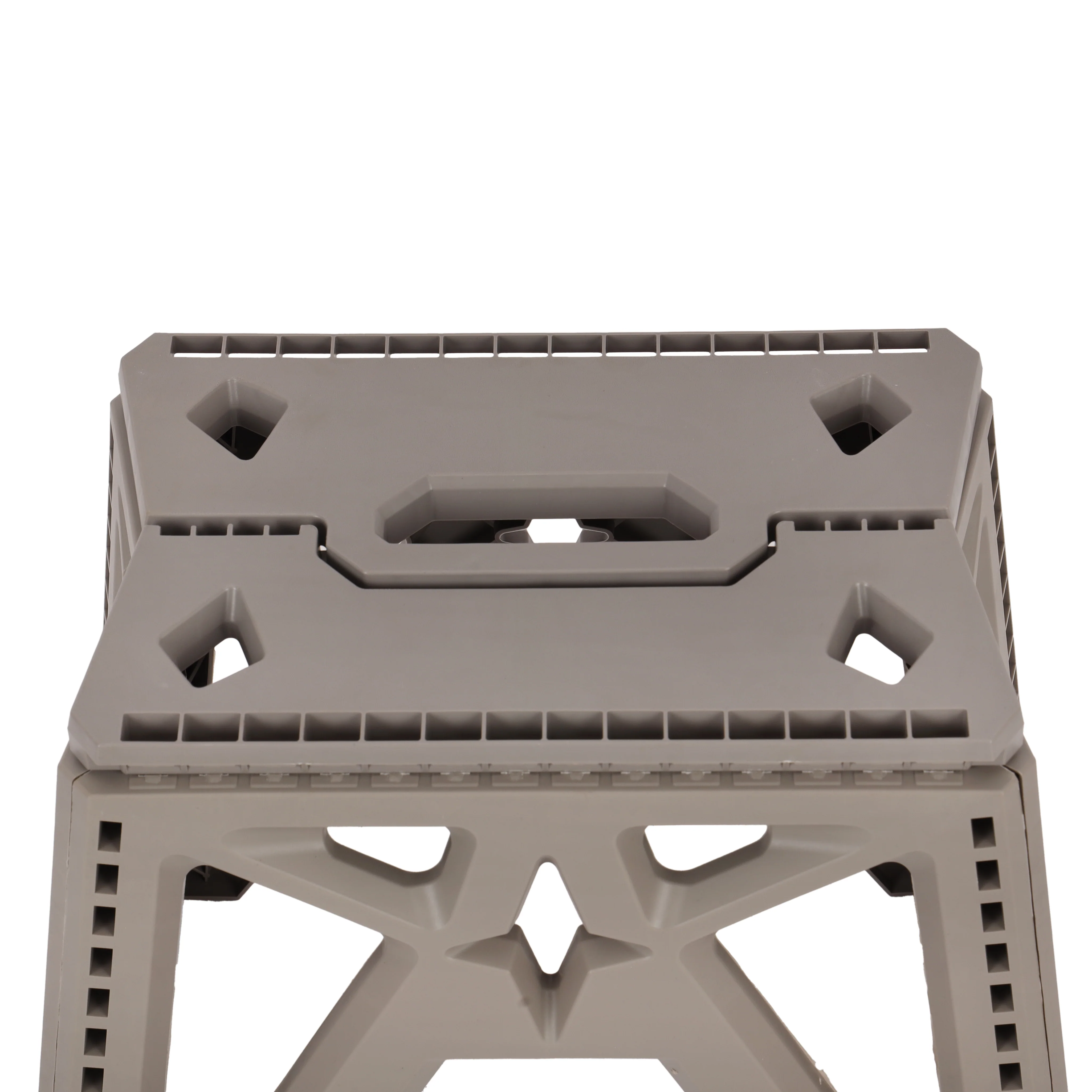Royalford RF12933 Folding Stool |  Strong & Sturdy PP Plastic Construction | Portable Foldable Step Stool with Handle | Perfect for Home, Kitchen, Office & Outdoor Use - Image 4