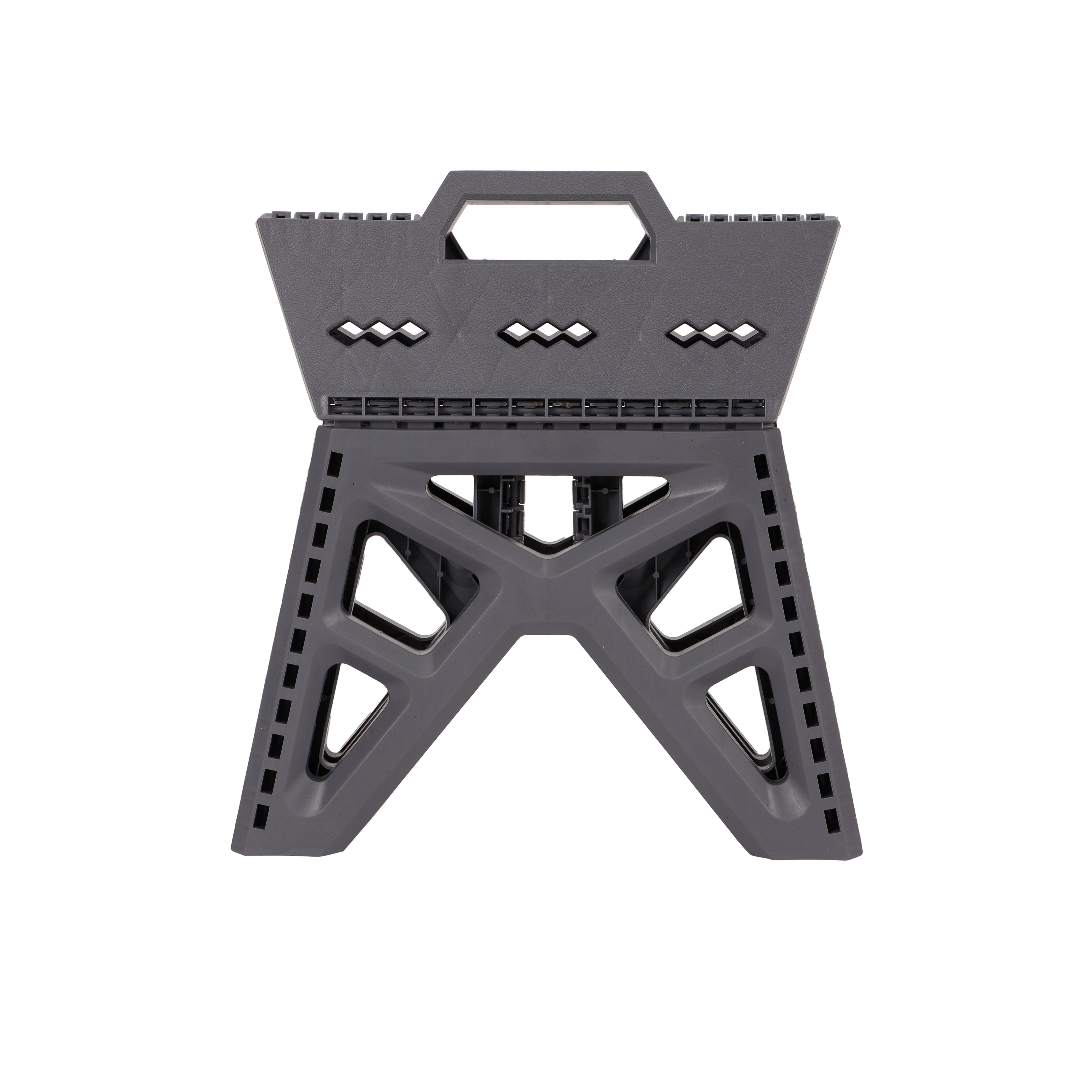 Royalford RF12934 Folding Stool 18.5x20x23cm | Strong & Sturdy PP Plastic Portable Step Stool |Foldable Design | Carry Handle for Home, Kitchen, Bathroom & Outdoor Use - Image 3
